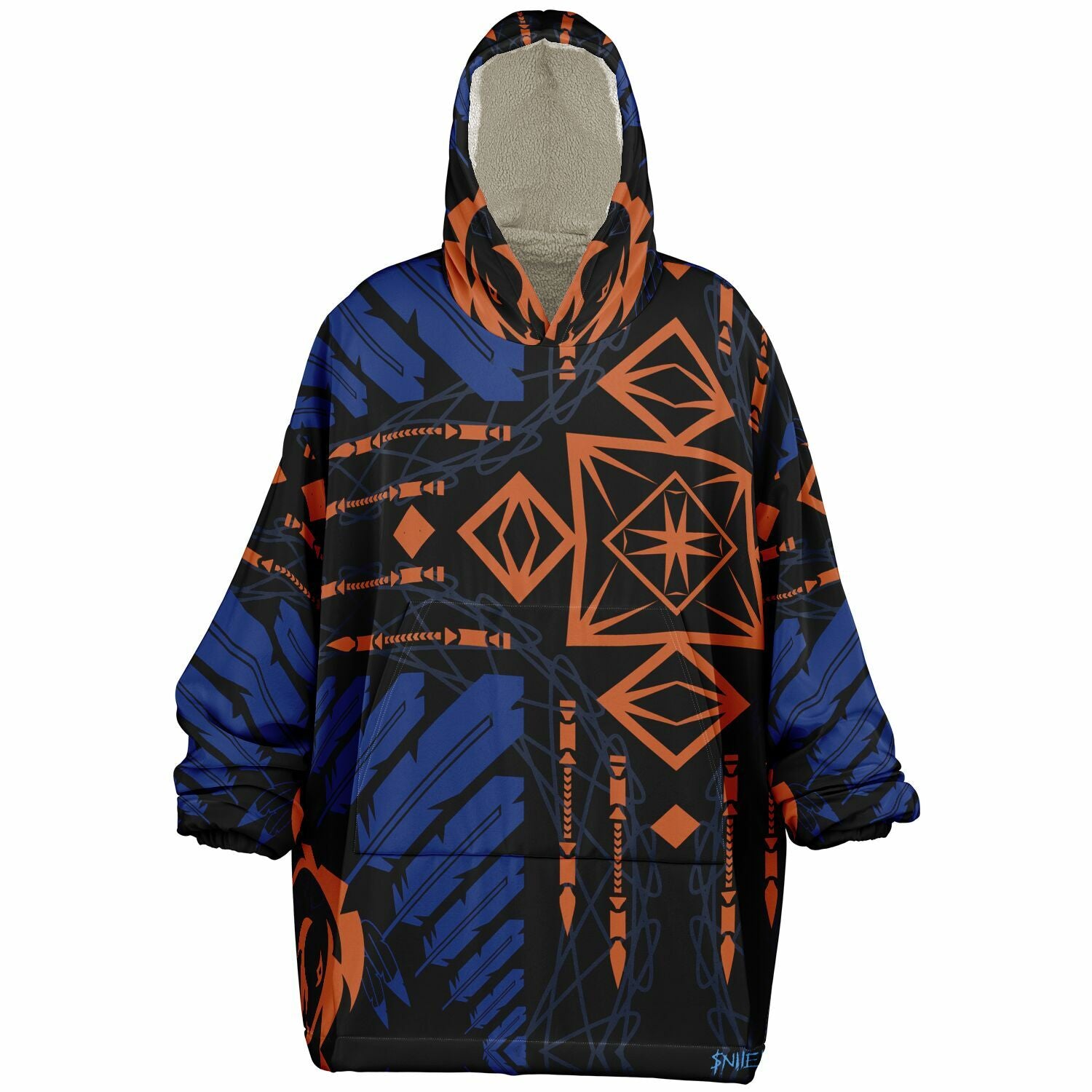 $NiieihiiNookei Snug Hoodie - AOP