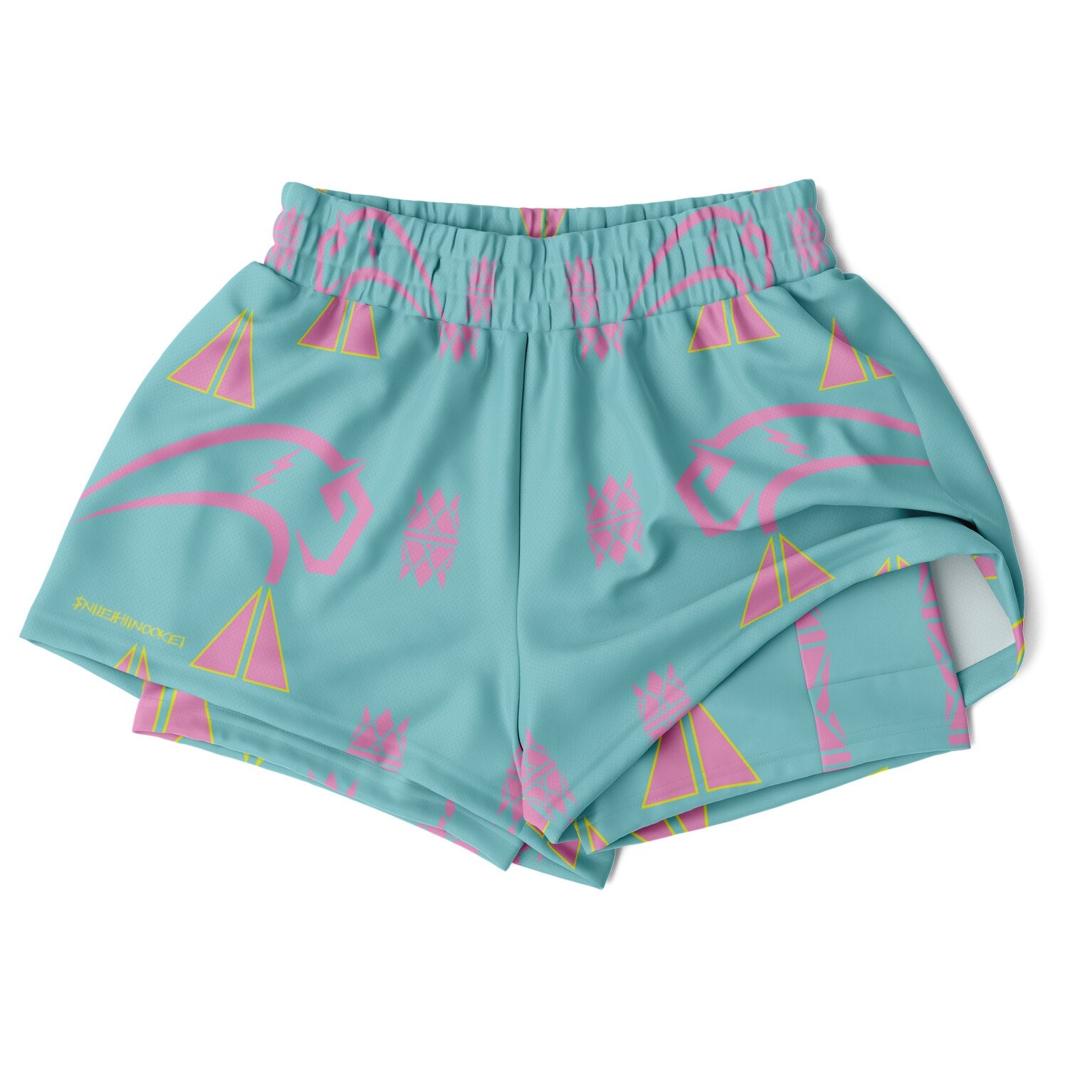 $NiieihiiNookei Women's 2-in-1 Shorts - AOP