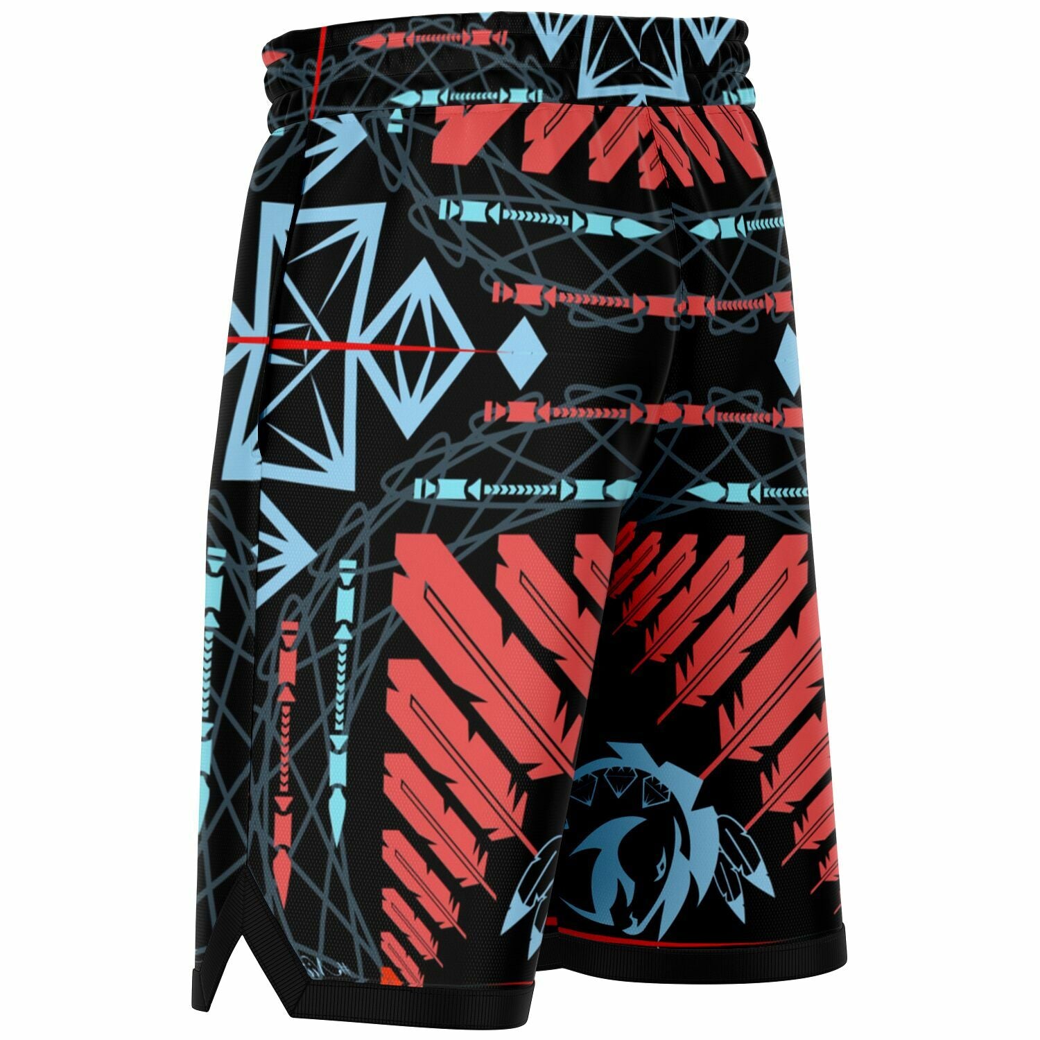 $NiieihiiNookei Basketball Short Rib - AOP