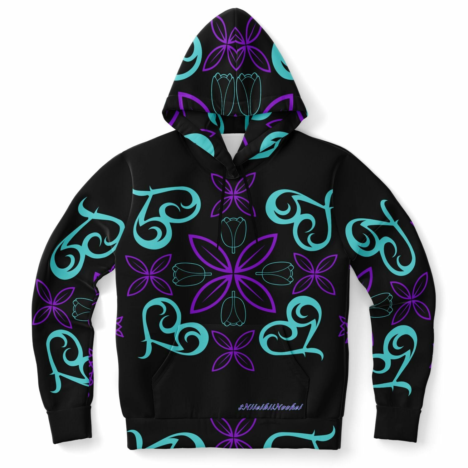 $NiieihiiNookei Athletic Hoodie - AOP
