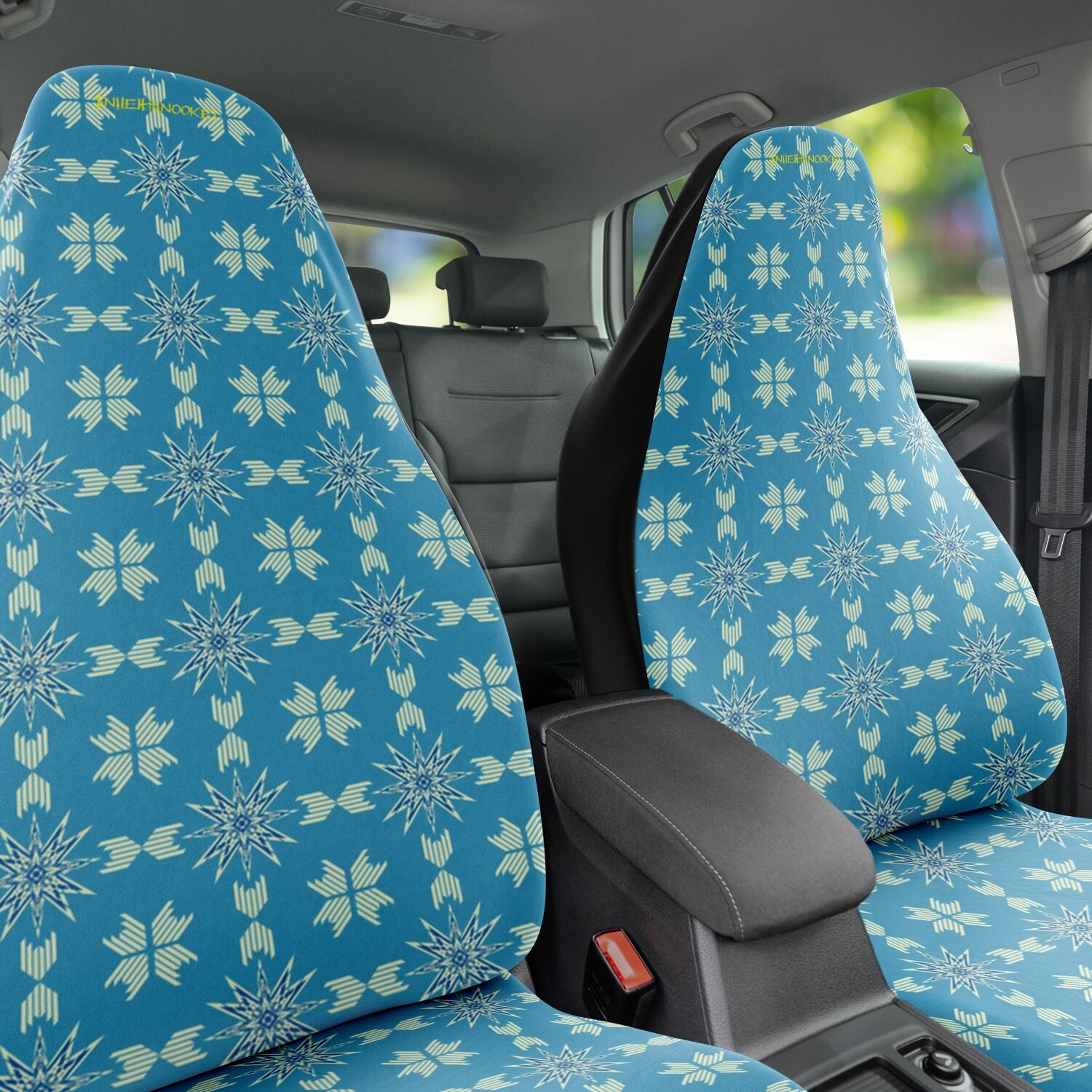 $NiieihiiNookei Car Seat Cover - AOP