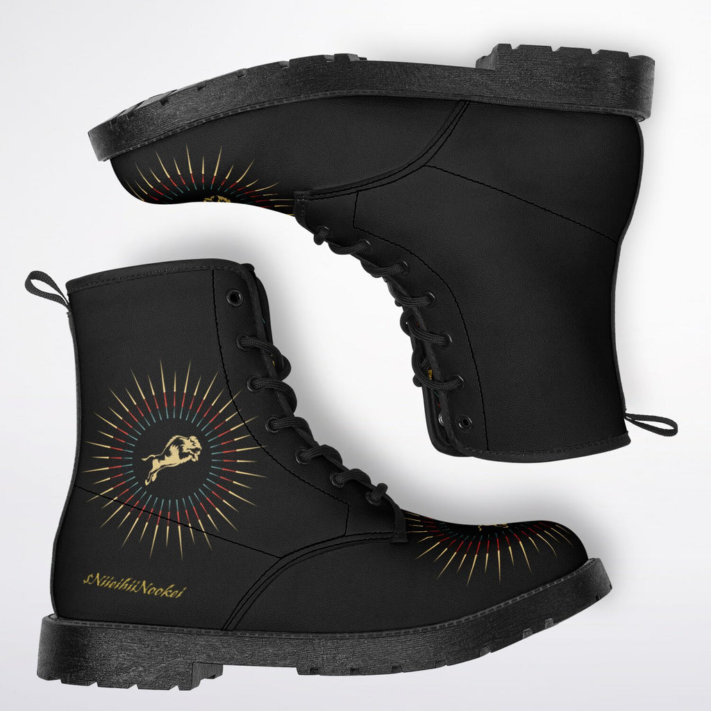$NiieihiiNookei Rez Strider Boots - AOP