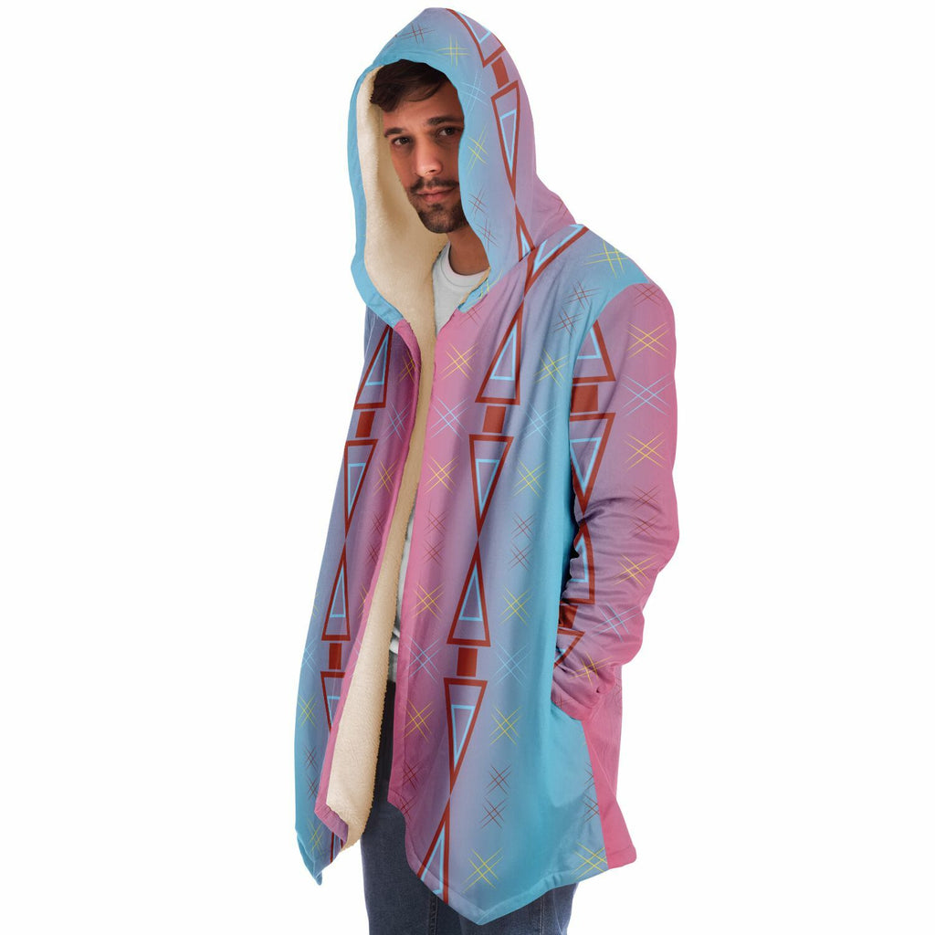 $NiieihiiNookei Microfleece Cloak - AOP