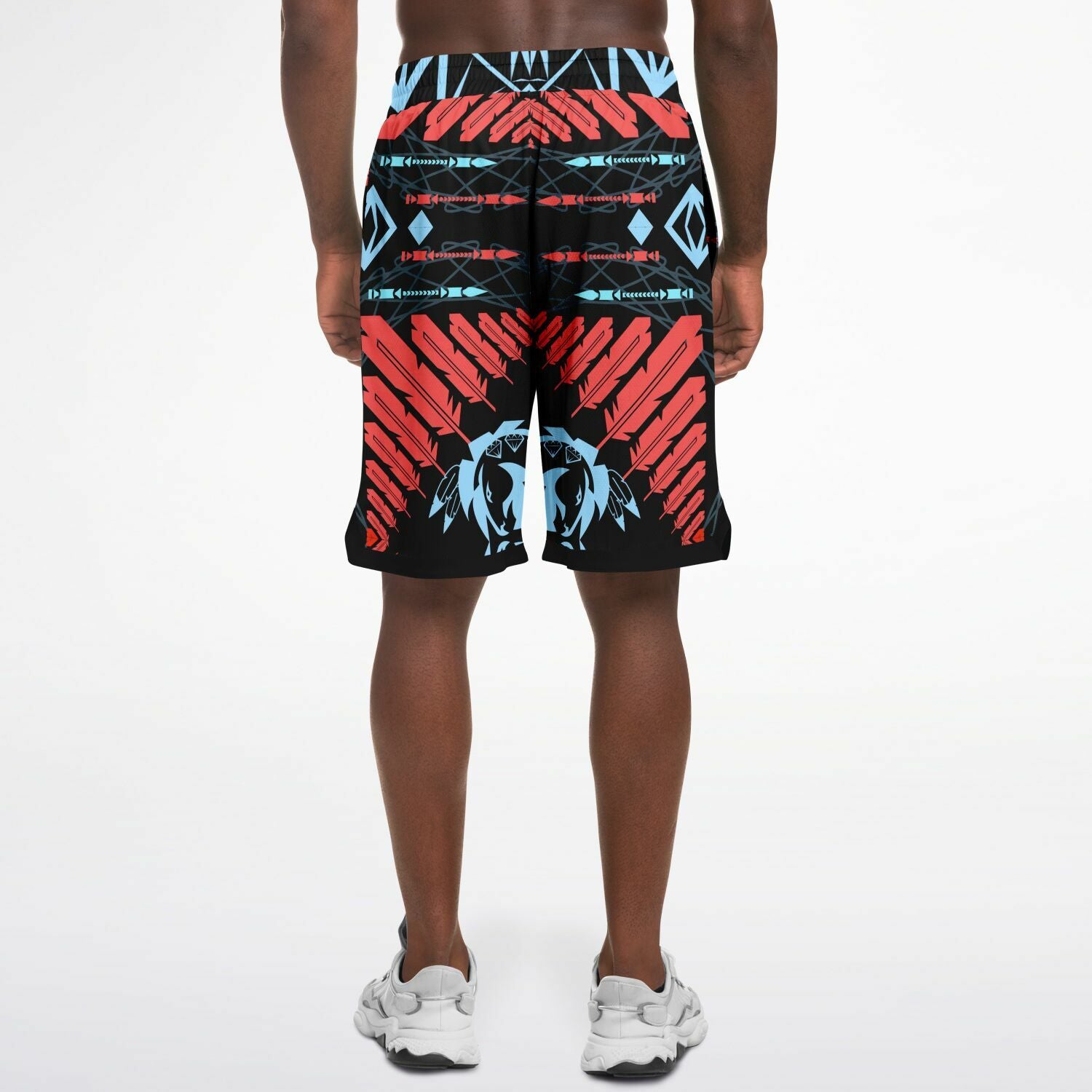 $NiieihiiNookei Basketball Short Rib - AOP