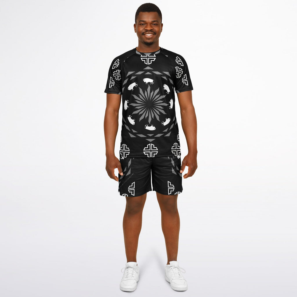$NiieihiiNookei Men's Athletic Set - AOP
