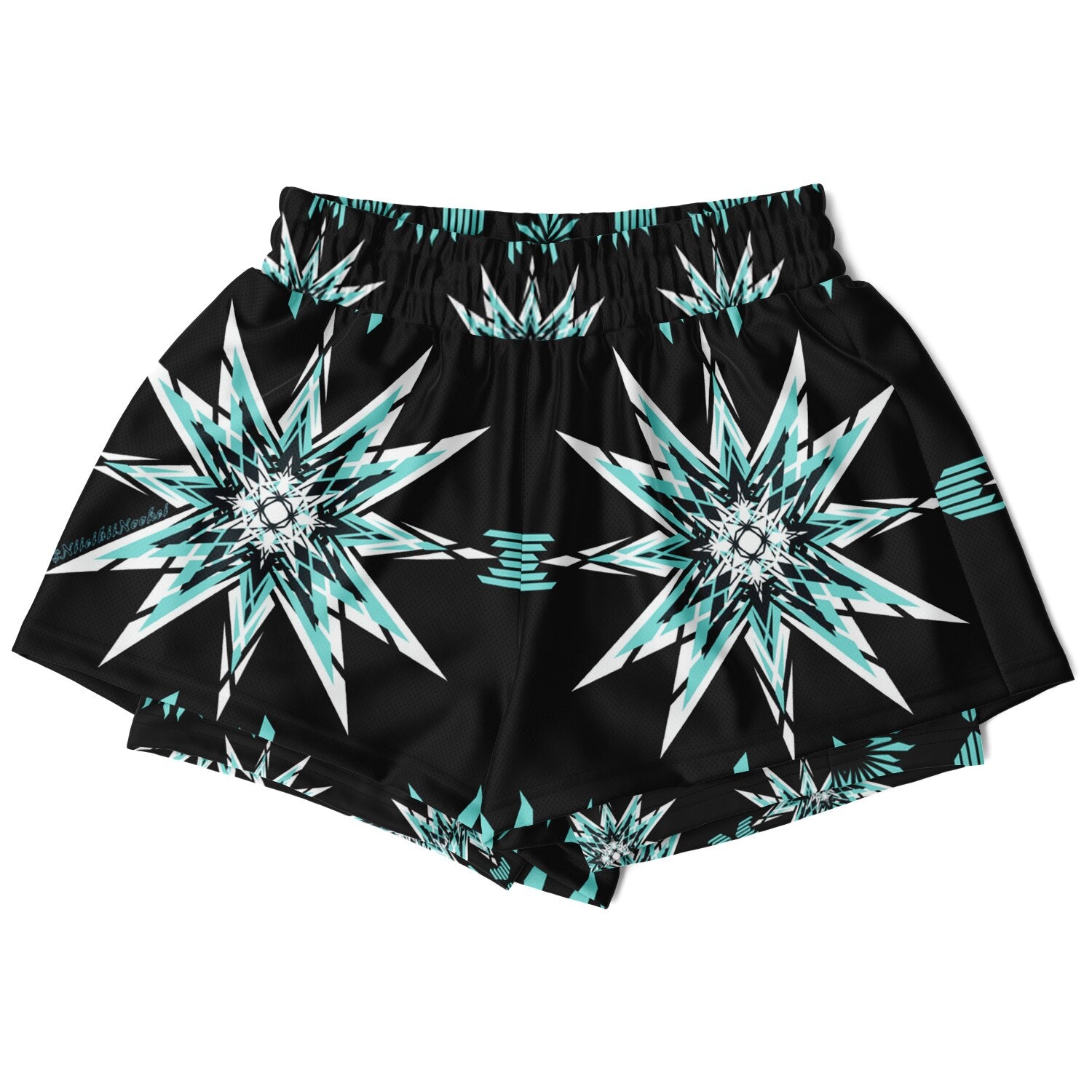 $NiieihiiNookei Women's 2-in-1 Shorts - AOP