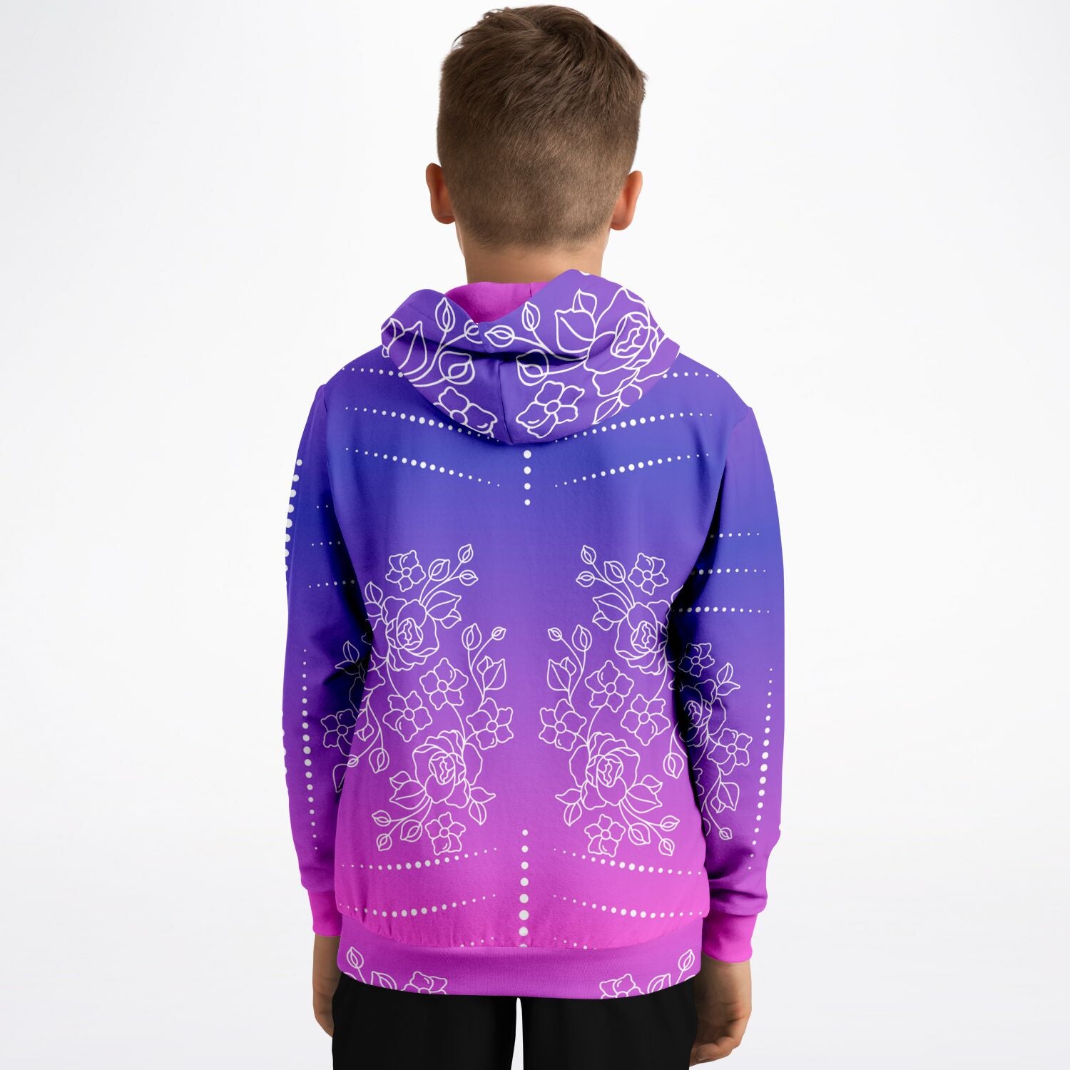 $NiieihiiNookei Athletic Kids Hoodie - AOP
