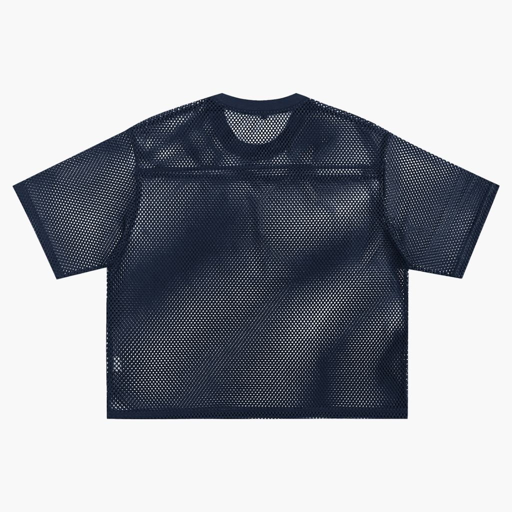 See-through Boxy Net T-shirt