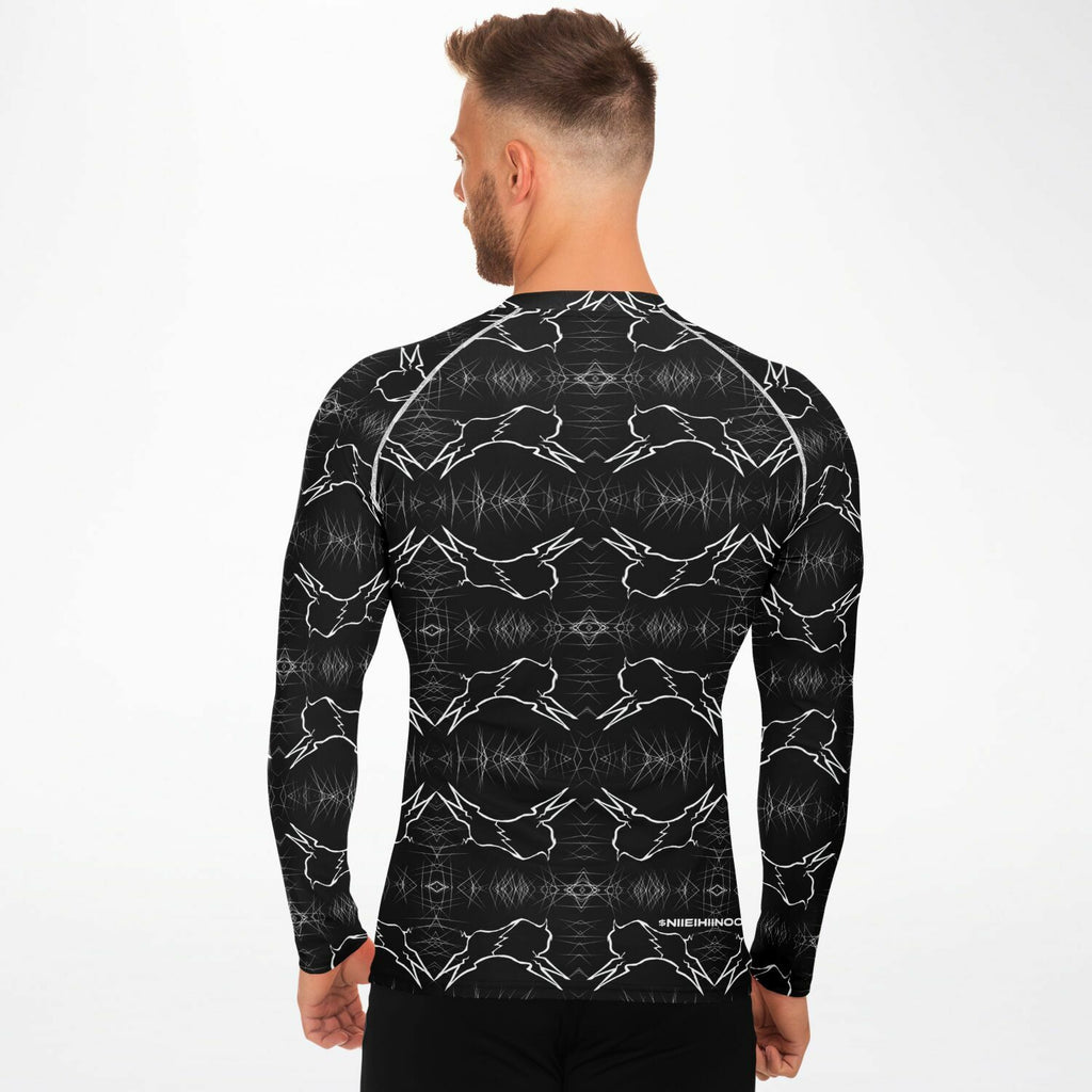 $NiieihiiNookei Men's Rashguard - AOP