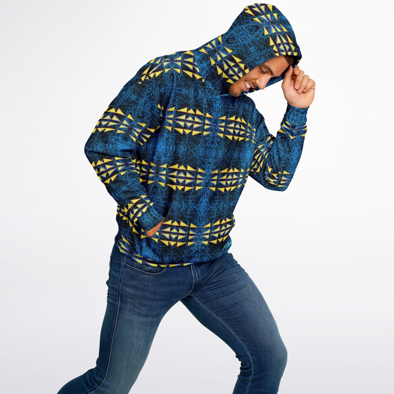 $NiieihiiNookei Heavyweight Oversized Hoodie - AOP