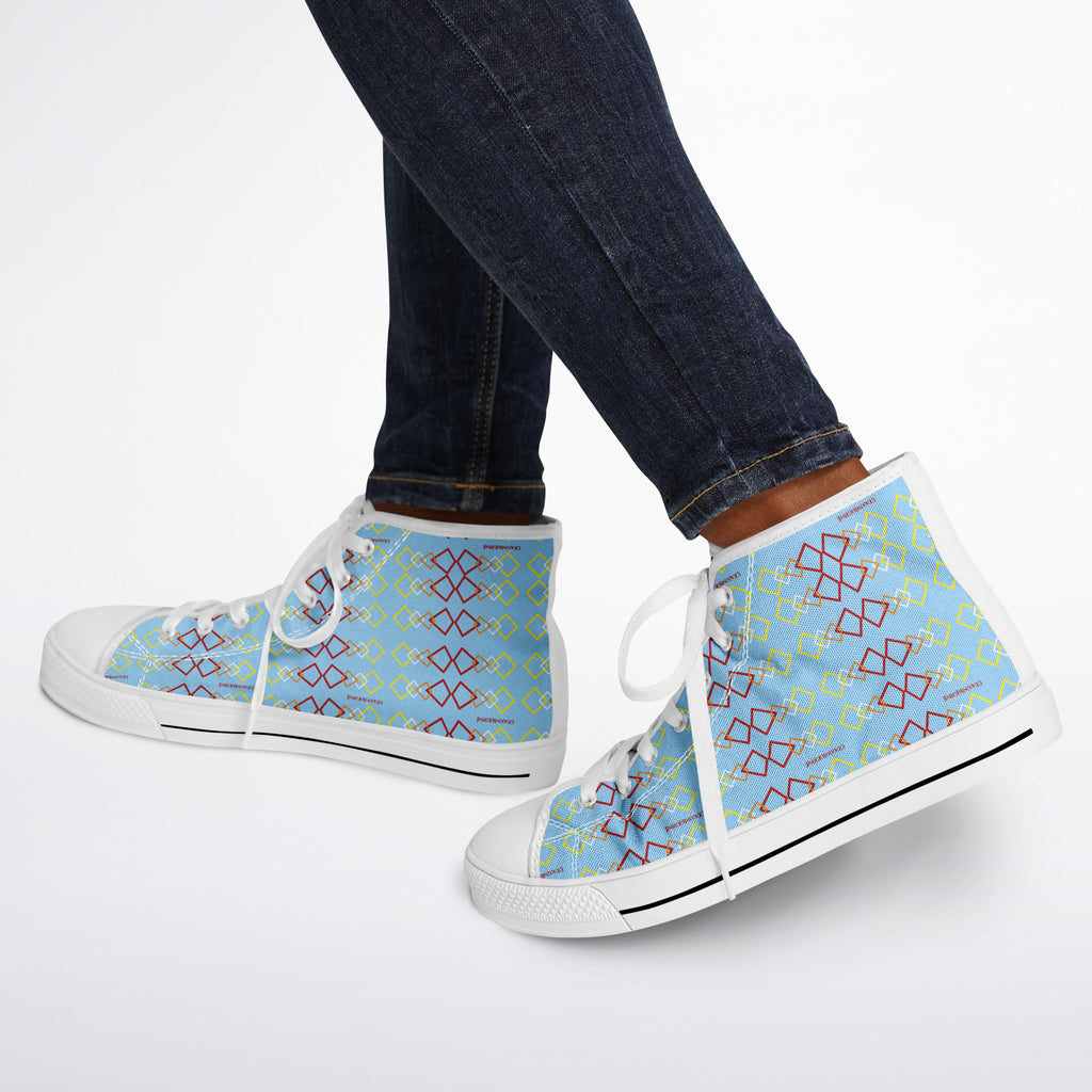 $NiieihiiNookei Urban Peak High Top Shoes - AOP