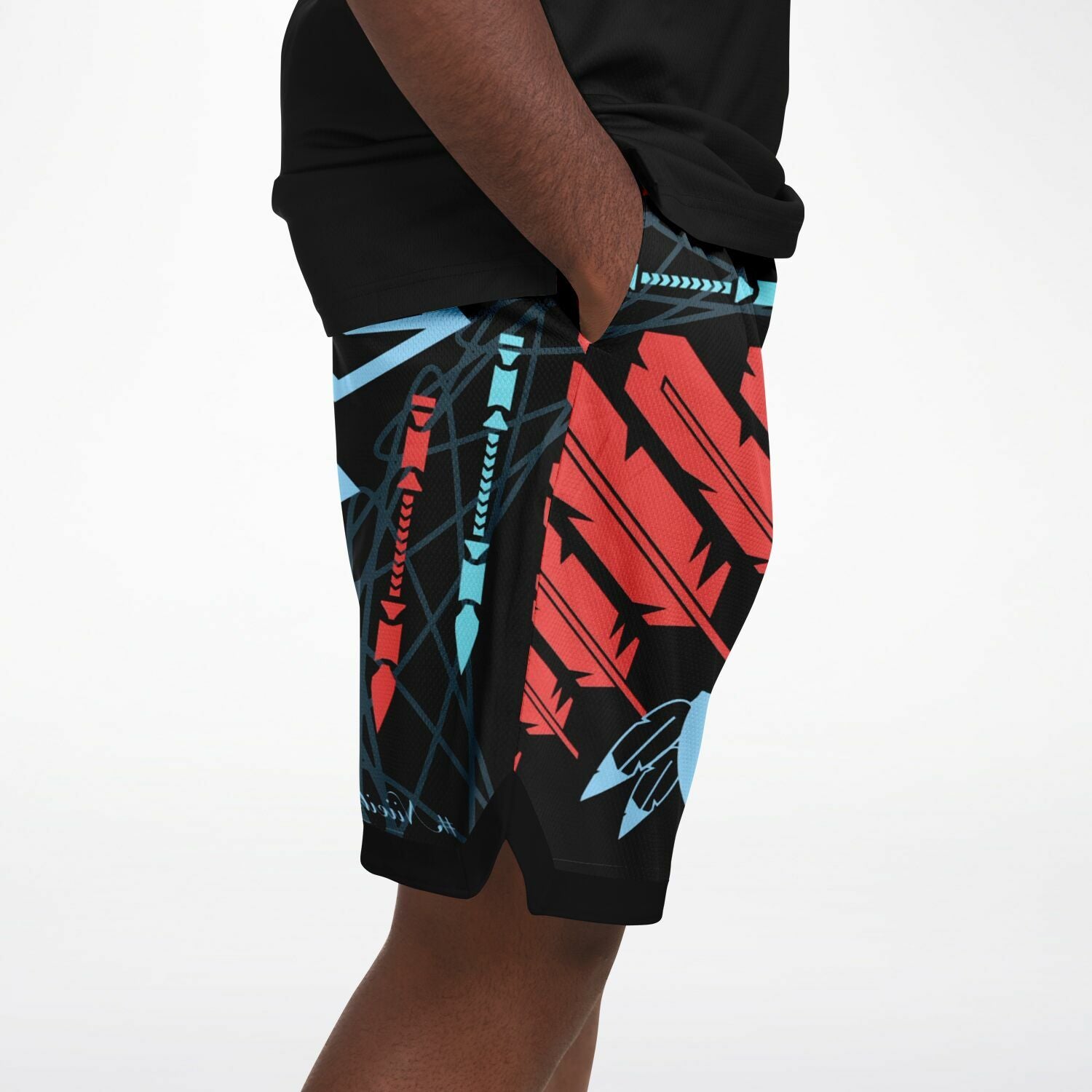$NiieihiiNookei Basketball Short Rib - AOP
