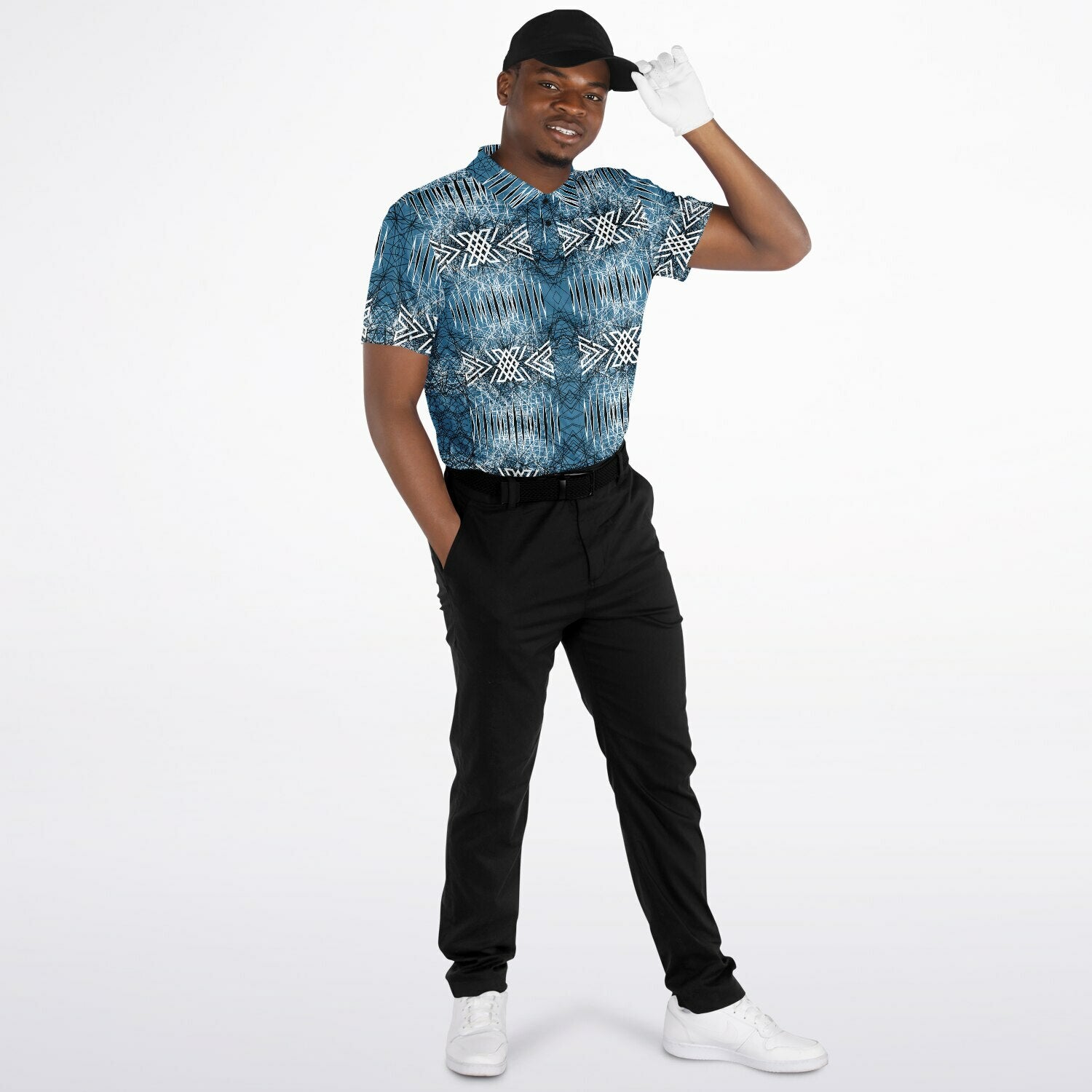 $NiieihiiNookei Polo Shirt - AOP