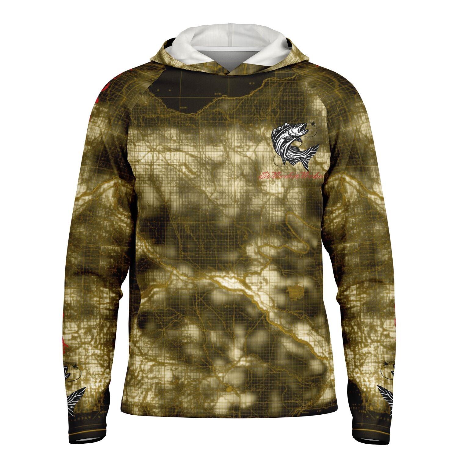 $NiieihiiNookei Performance Fishing Hoodie - 40+UPF