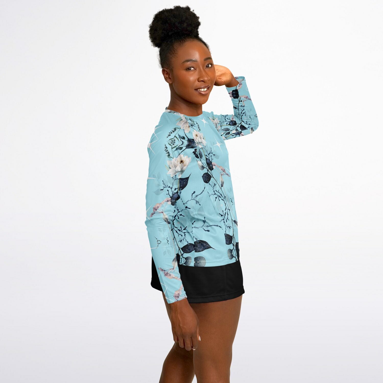 $NiieihiiNookei Women's Long Sleeve Performance Shirt - AOP