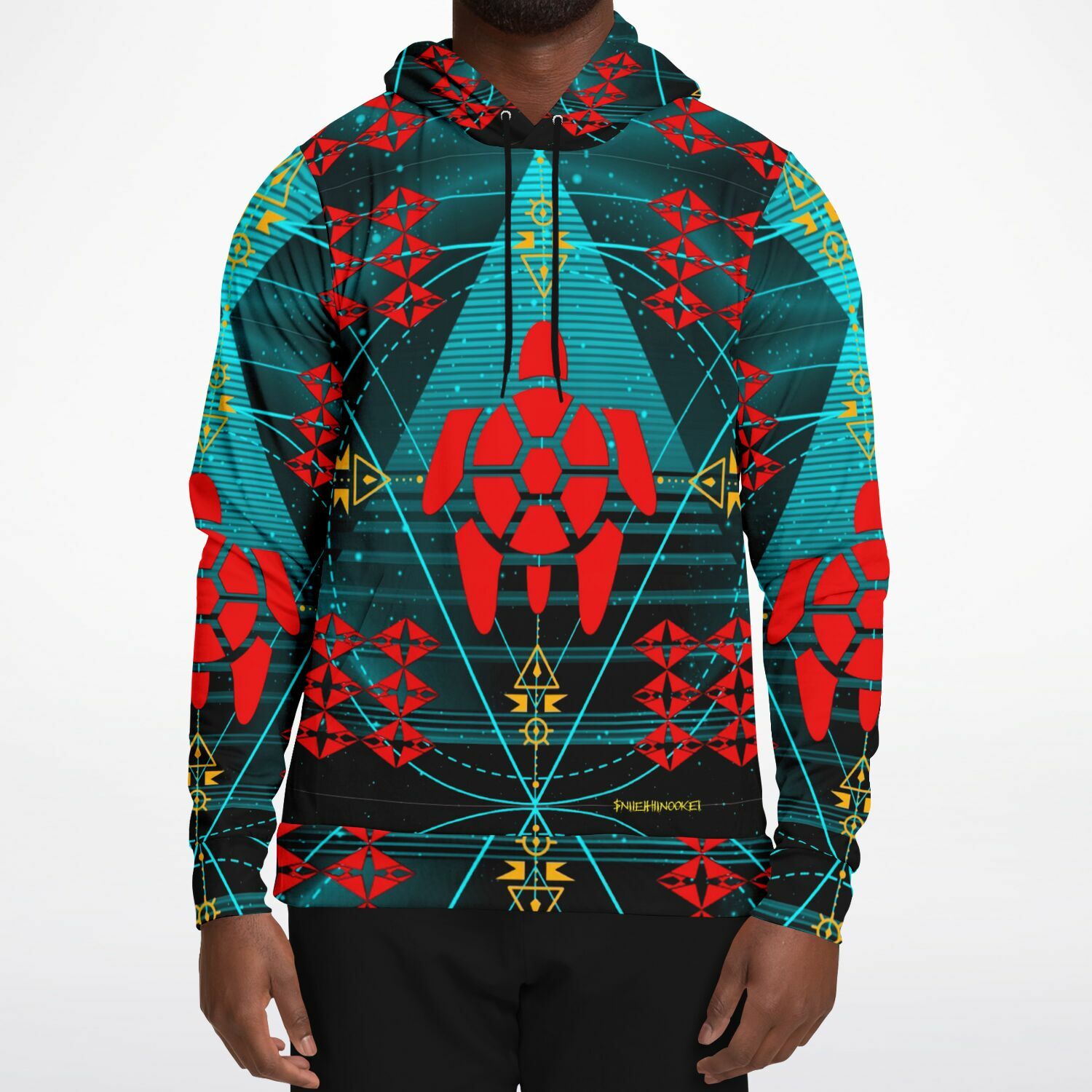 $NiieihiiNookei Athletic Hoodie - AOP