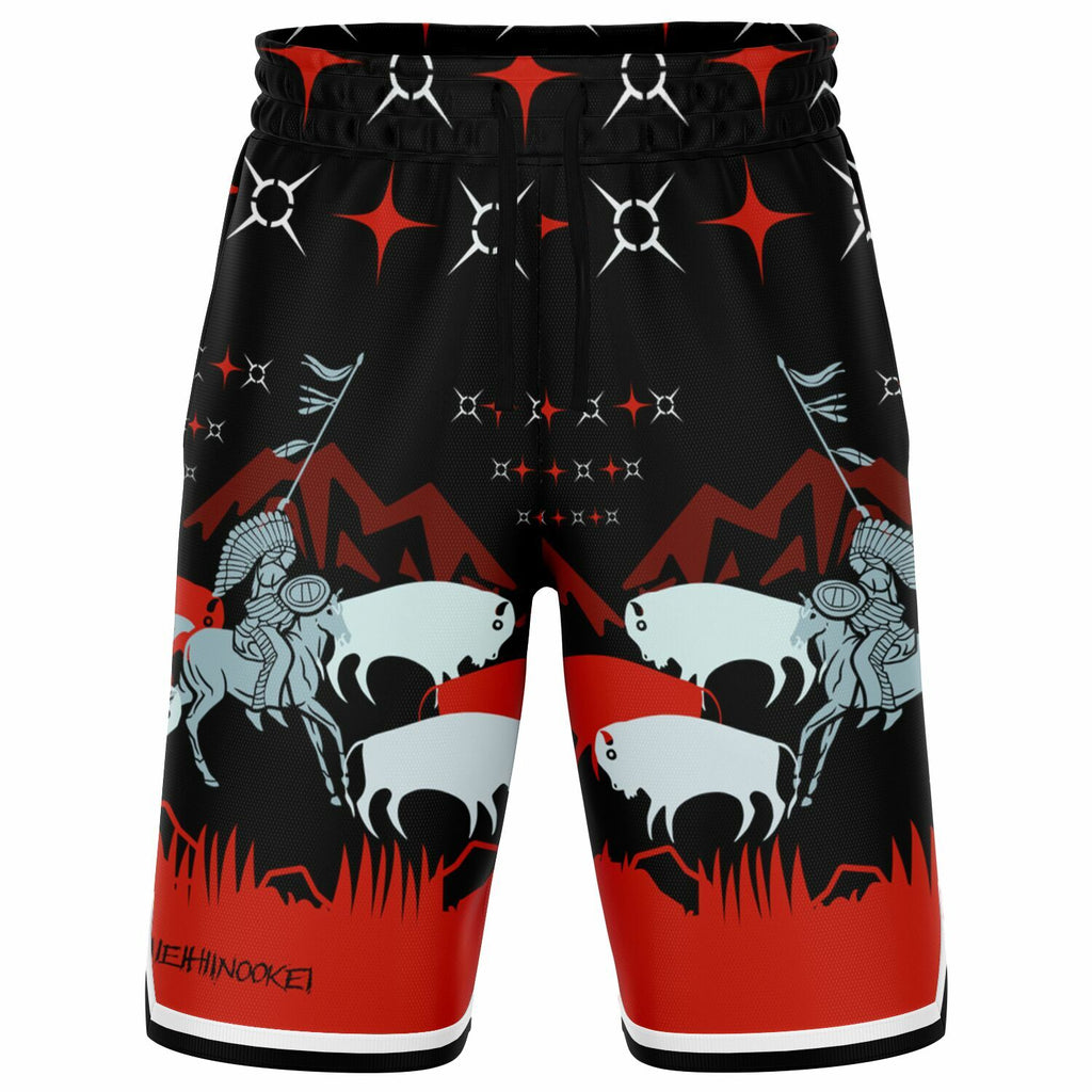 $NiieihiiNookei Basketball Short Rib - AOP