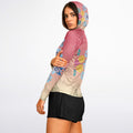 $NiieihiiNookei Women's Long Sleeve Hooded Performance Shirt - AOP