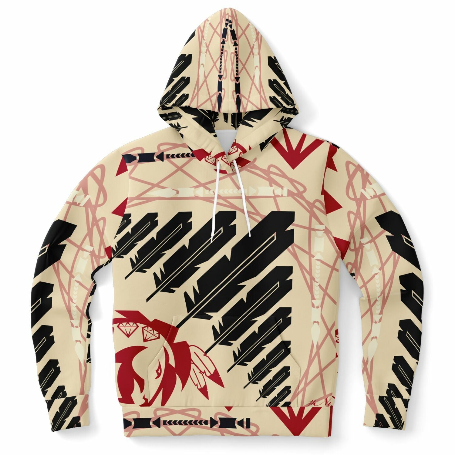 $NiieihiiNookei Design Fashion Hoodie - AOP