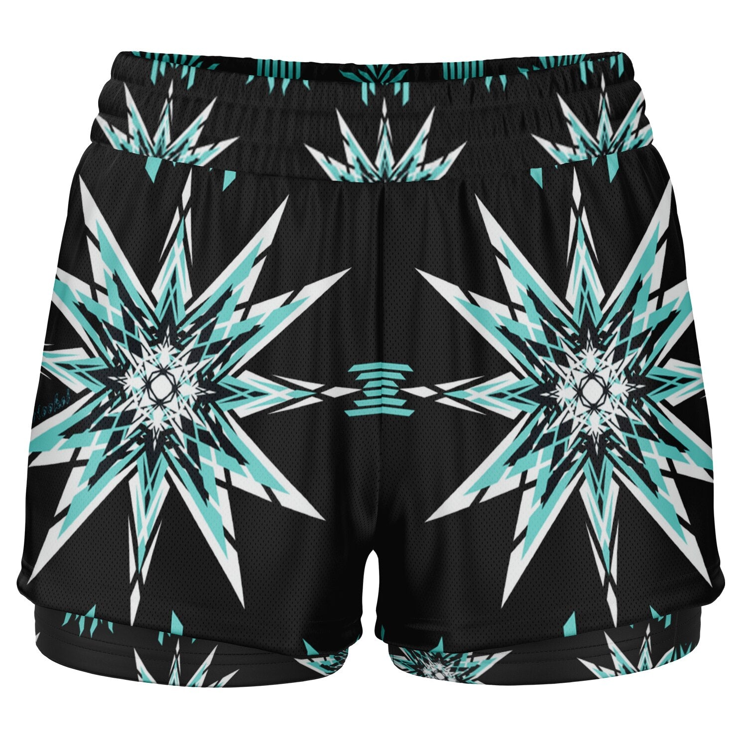 $NiieihiiNookei Women's 2-in-1 Shorts - AOP