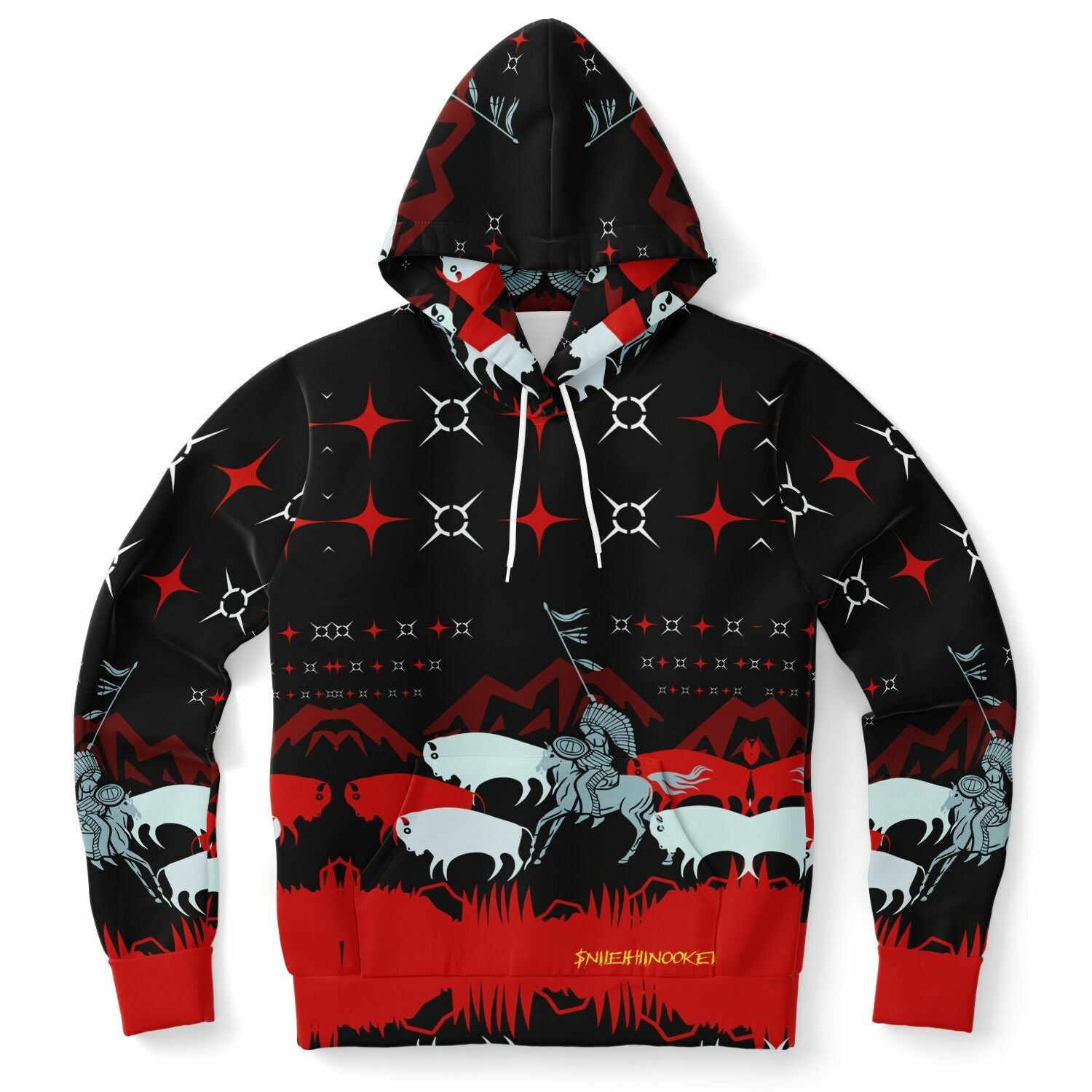 $NiieihiiNookei Athletic Hoodie - AOP