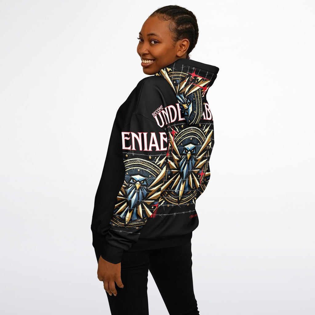 $NiieihiiNookei Heavyweight Oversized Hoodie - AOP