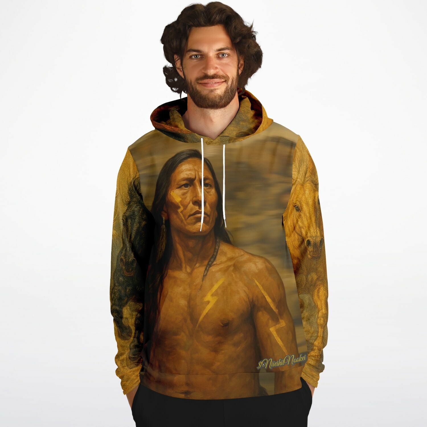 $NiieihiiNookei Fashion Hoodie - AOP