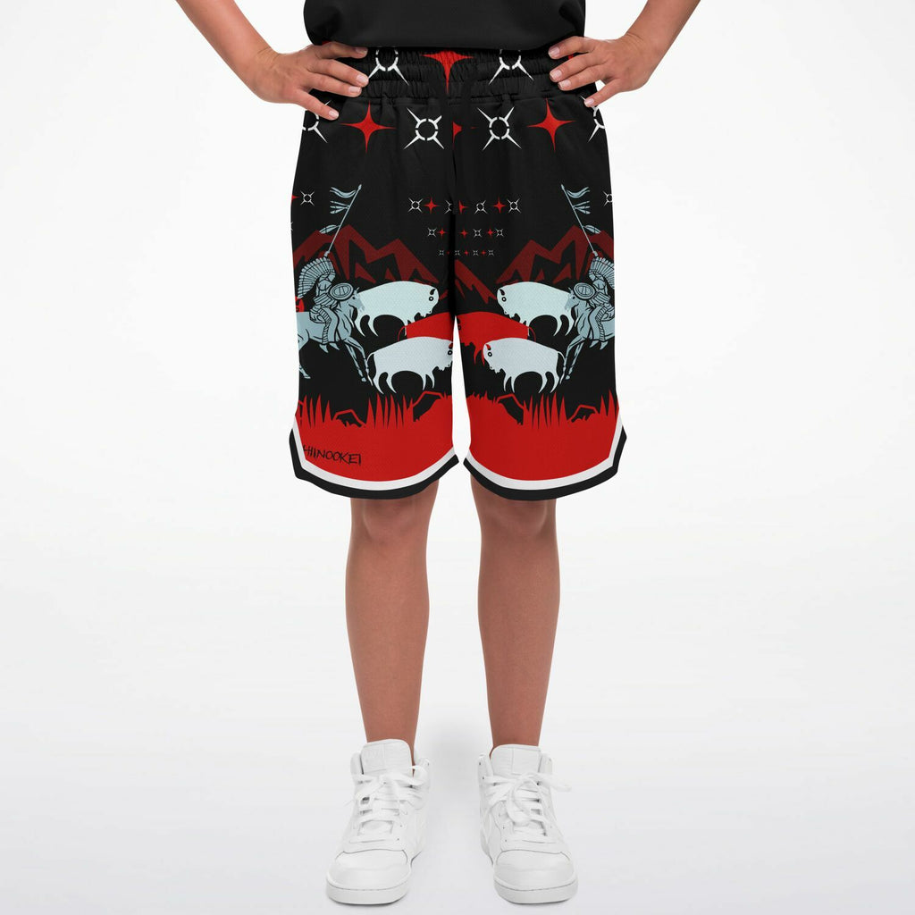 $NiieihiiNookei Basketball Short Rib - AOP