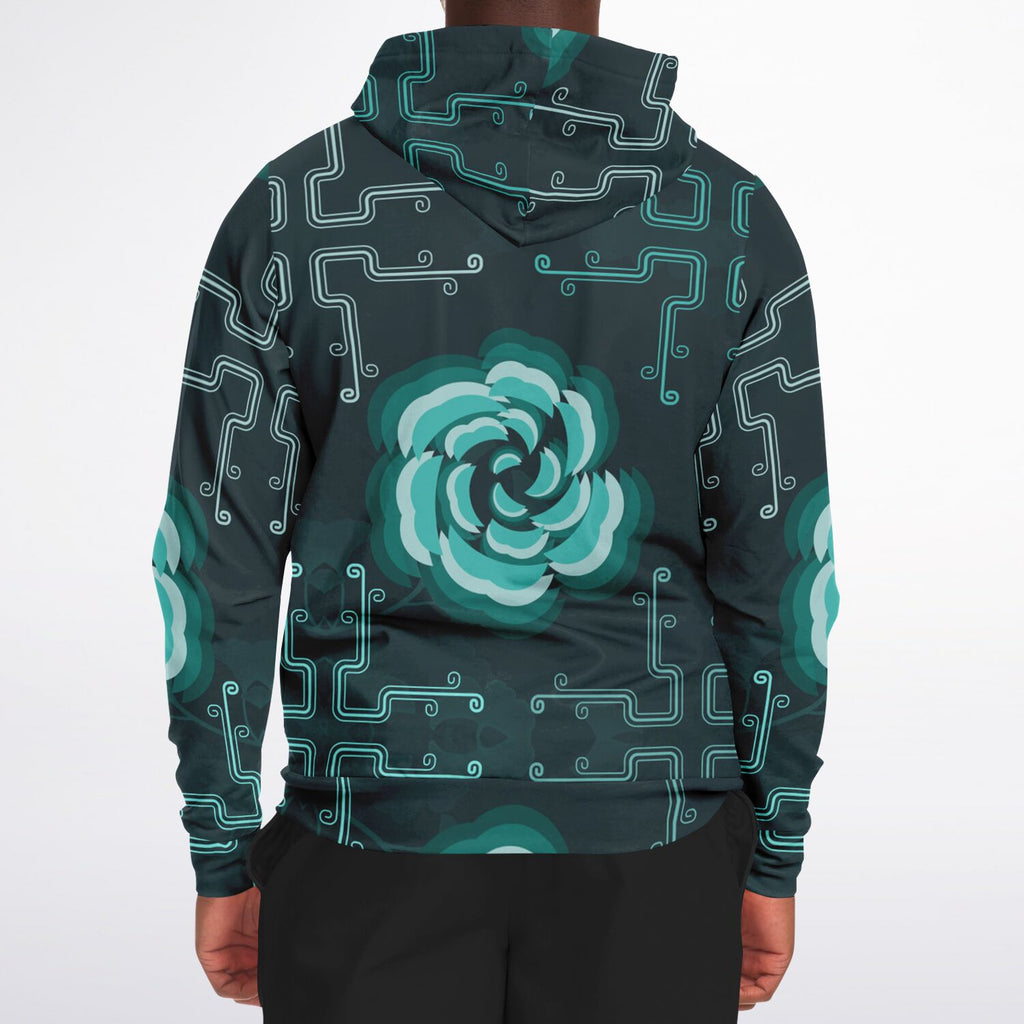 $NiieihiiNookei Fashion Zip-Up Hoodie - AOP