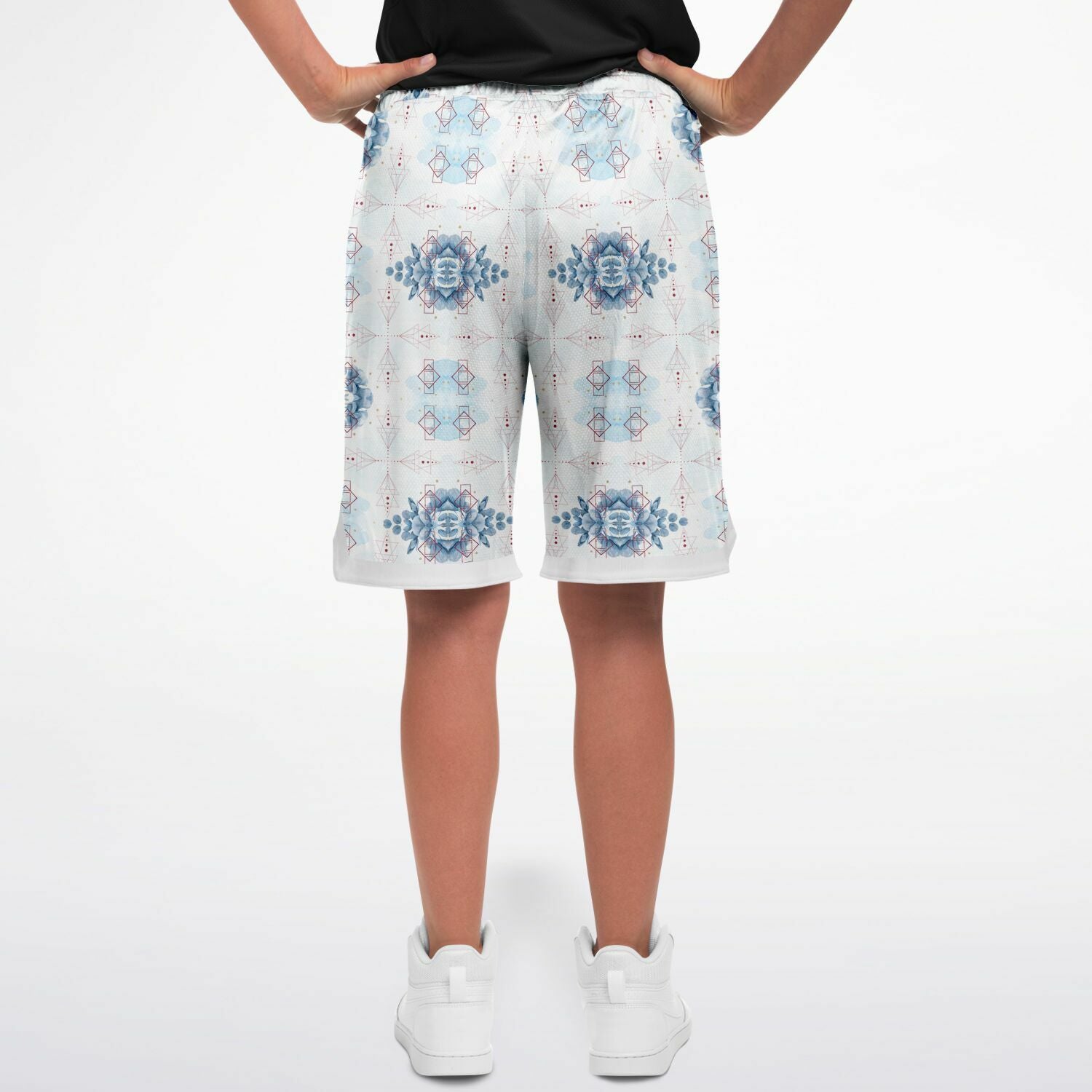 $NiieihiiNookei Basketball Short Rib - AOP