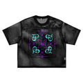See-through Boxy Net T-shirt