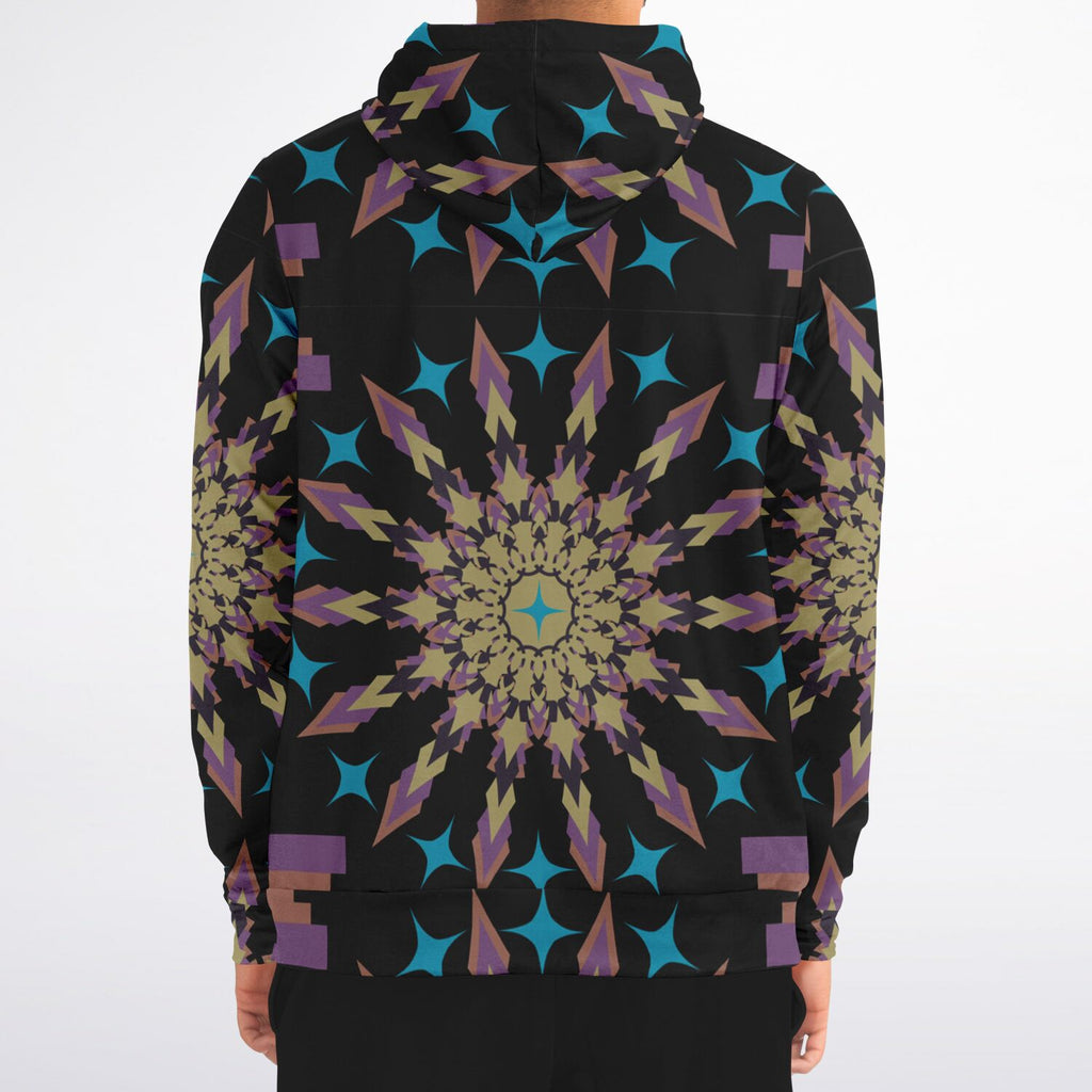 $NiieihiiNookei Athletic Zip-Up Hoodie - AOP