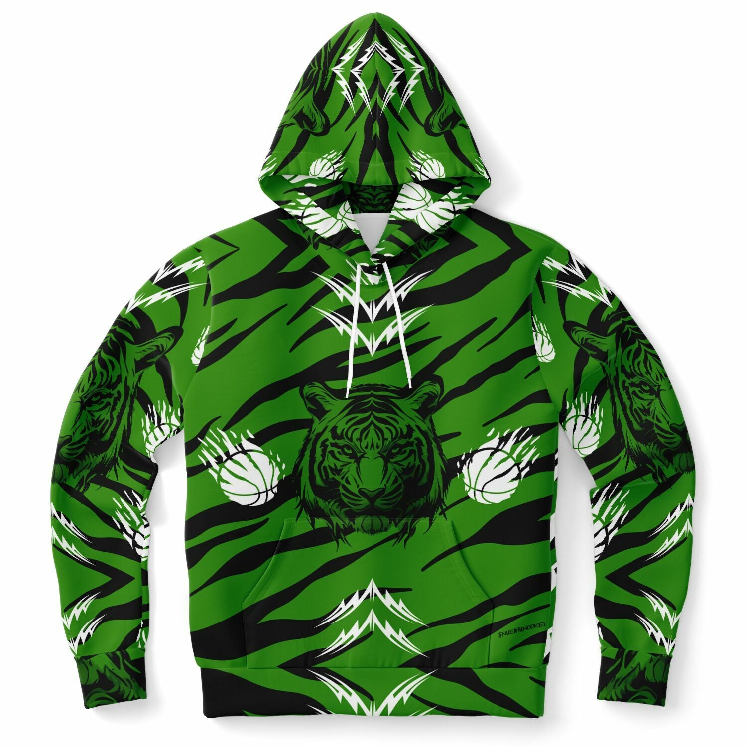$NiieihiiNookei Custom Basketball Hoodie - AOP