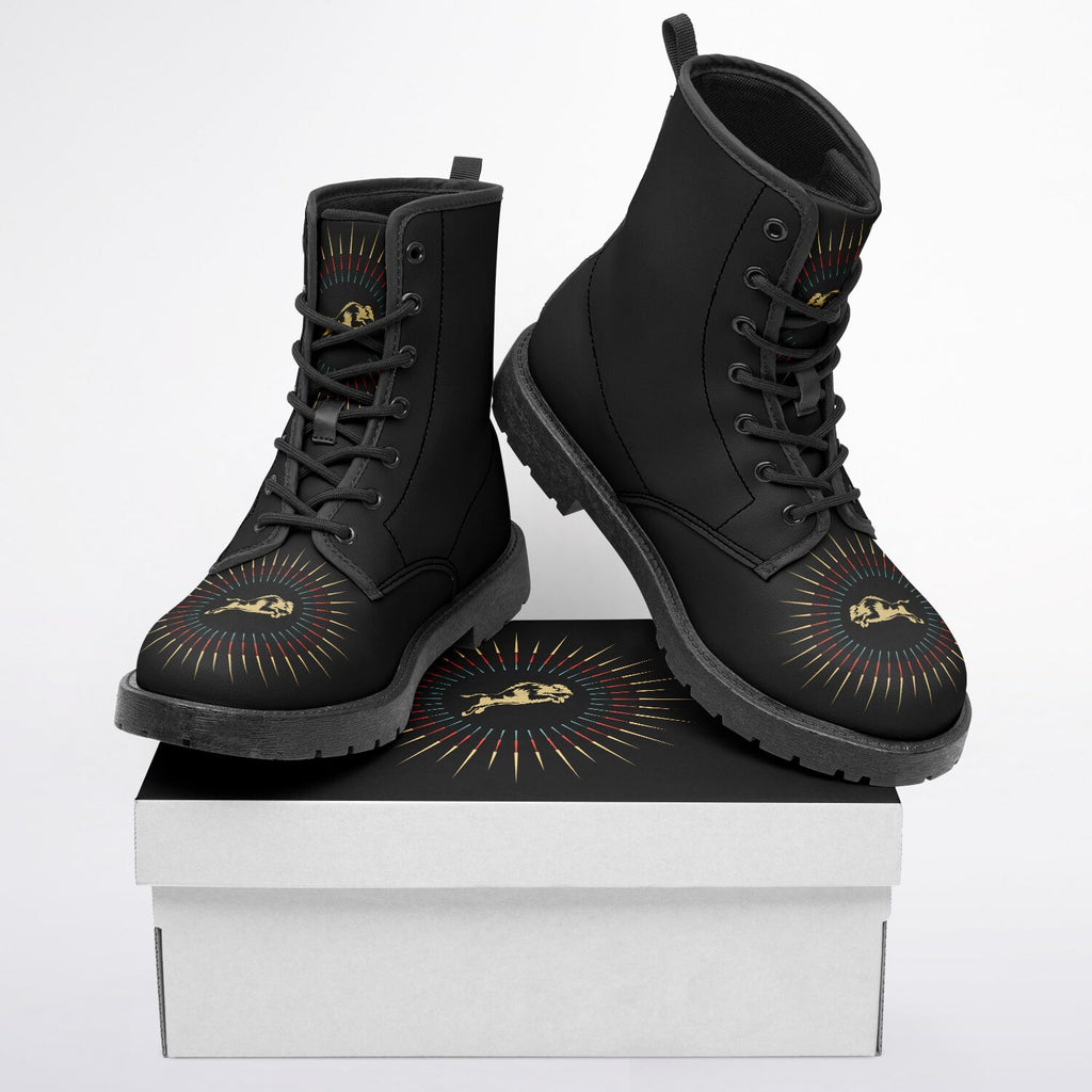 $NiieihiiNookei Rez Strider Boots - AOP