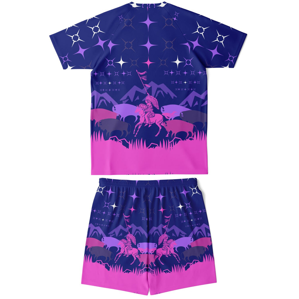$NiieihiiNookei Men's athletic Set - AOP