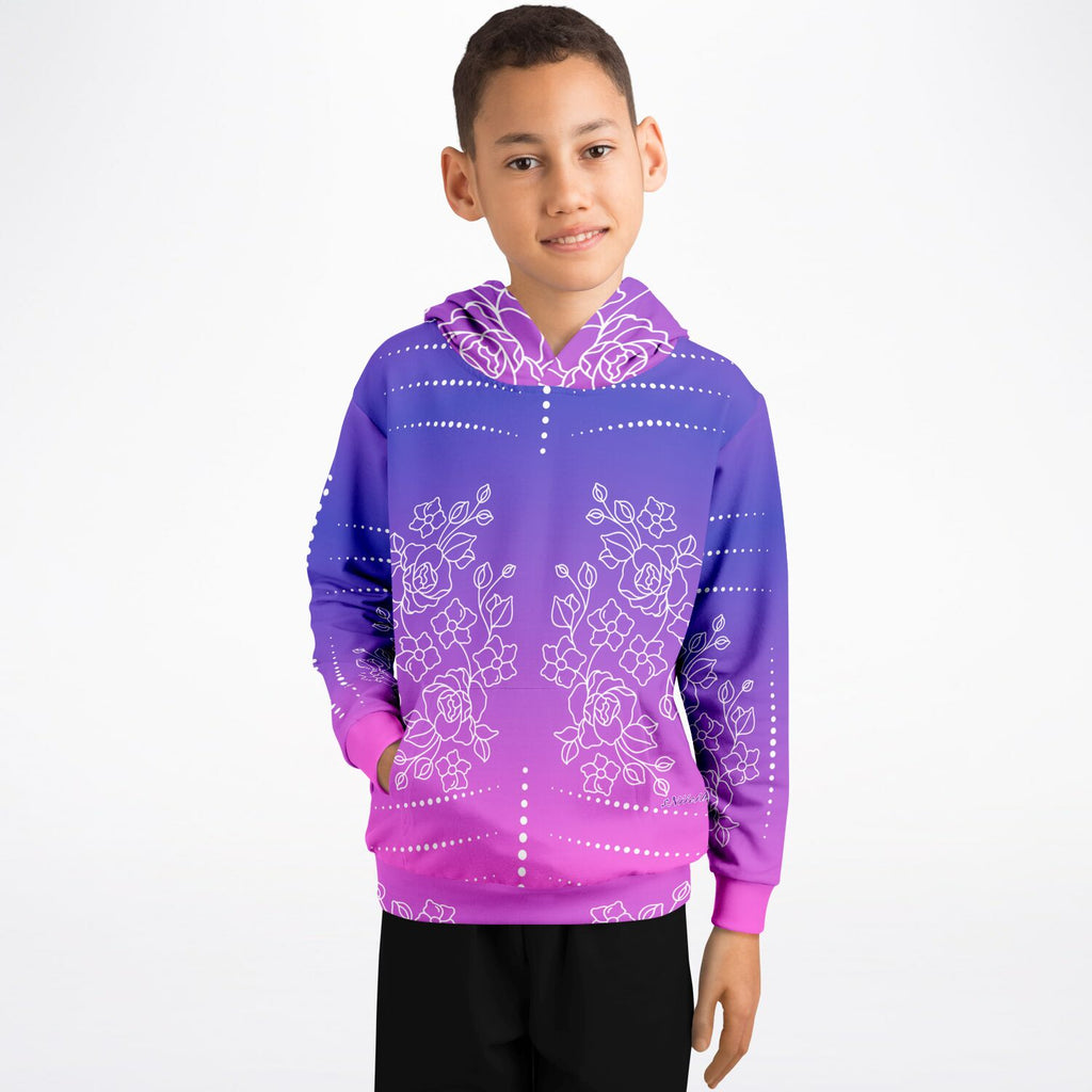 $NiieihiiNookei Athletic Kids Hoodie - AOP