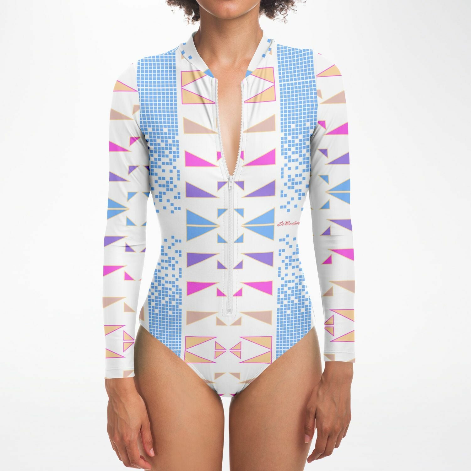 $NiieihiiNookei Bodysuit Long Sleeve - AOP
