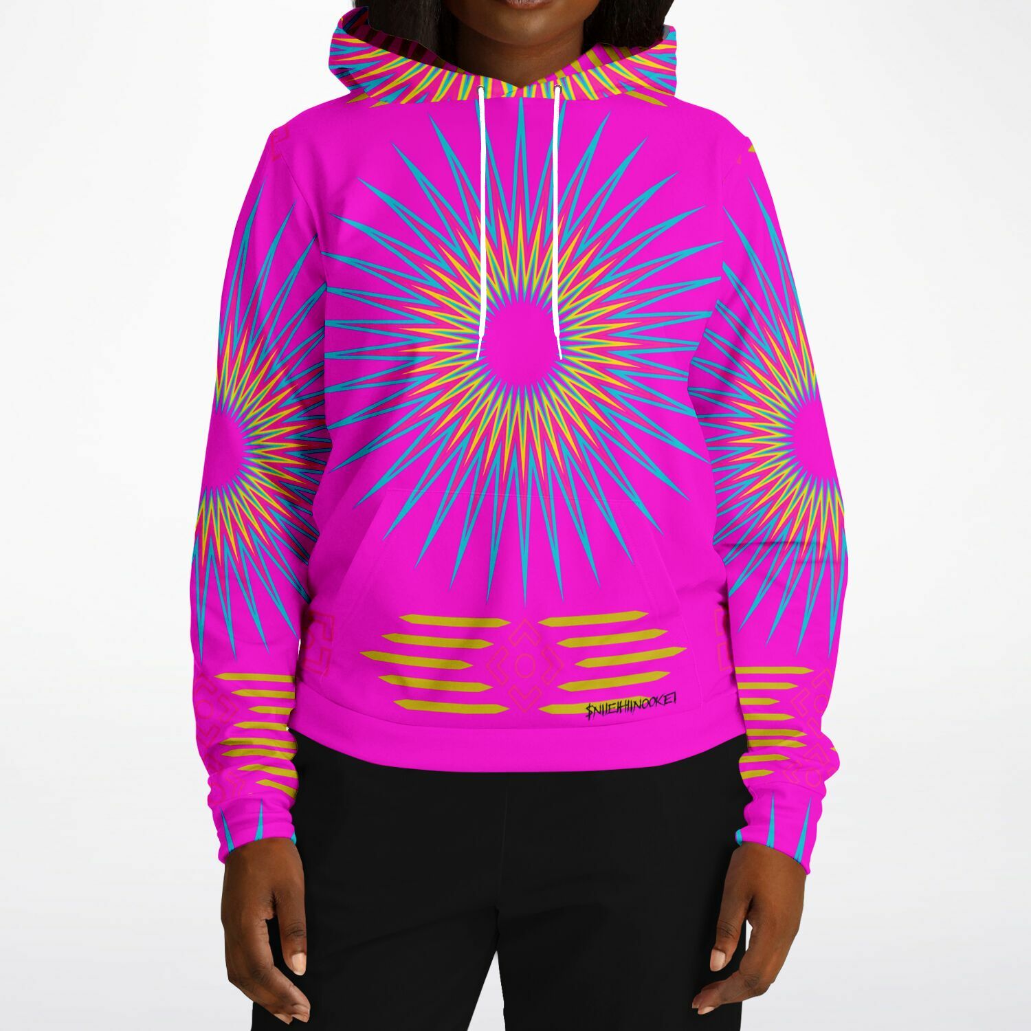 $NiieihiiNookei Athletic Hoodie - AOP