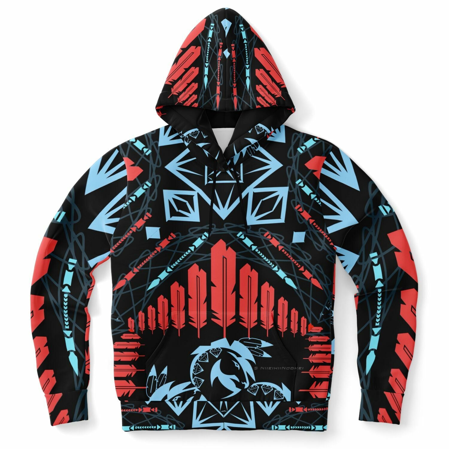 $NiieihiiNookei Athletic Hoodie - AOP