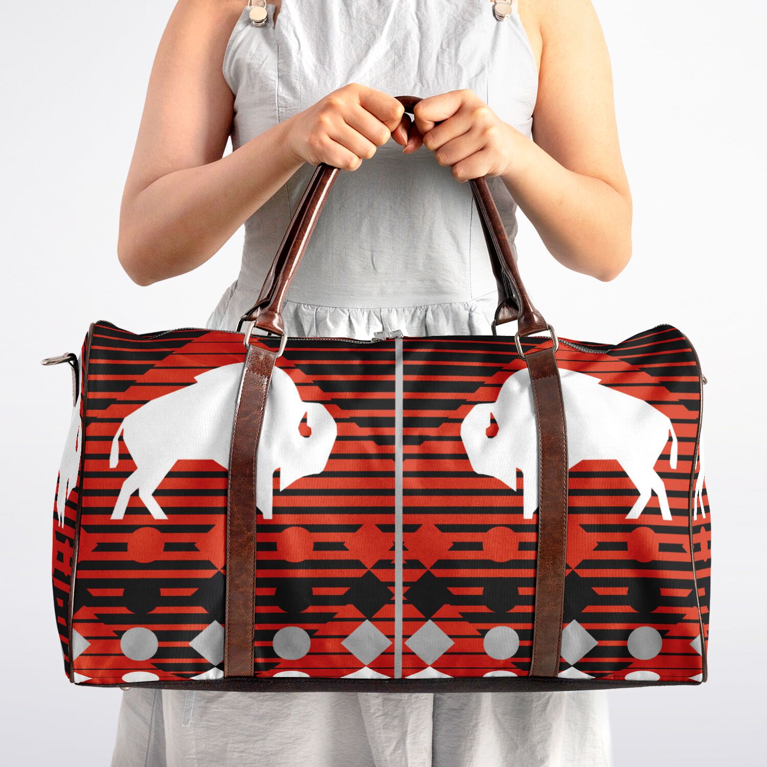 $NiieihiiNookei Urban Voyager Duffel Bag - AOP