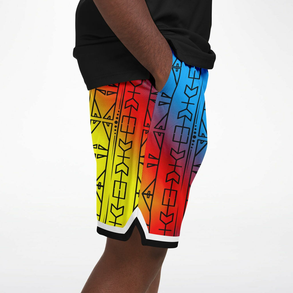 $NiieihiiNookei Basketball Short Rib - AOP