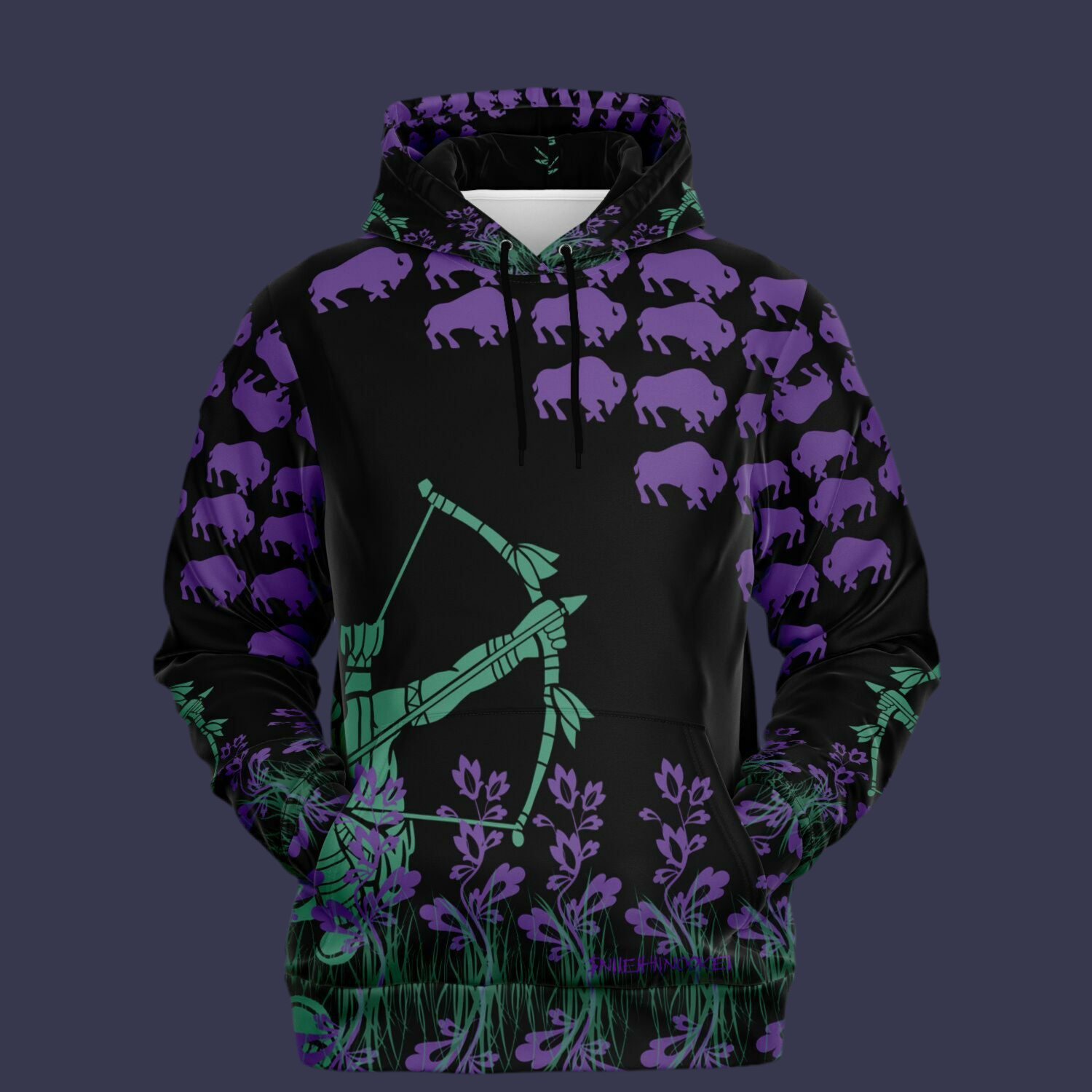 $NiieihiiNookei Athletic Hoodie - AOP