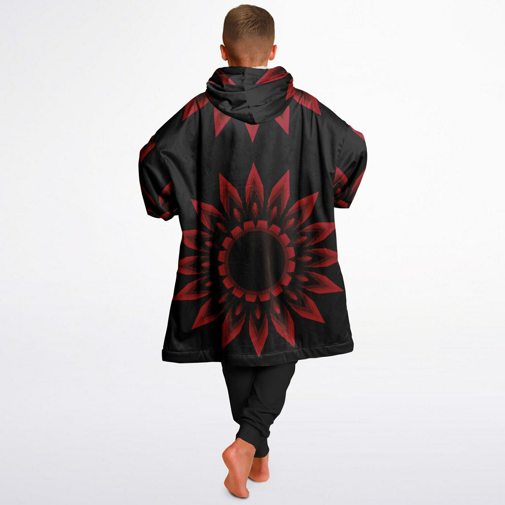 $NiieihiiNookei Youth Snug Hoodie - AOP