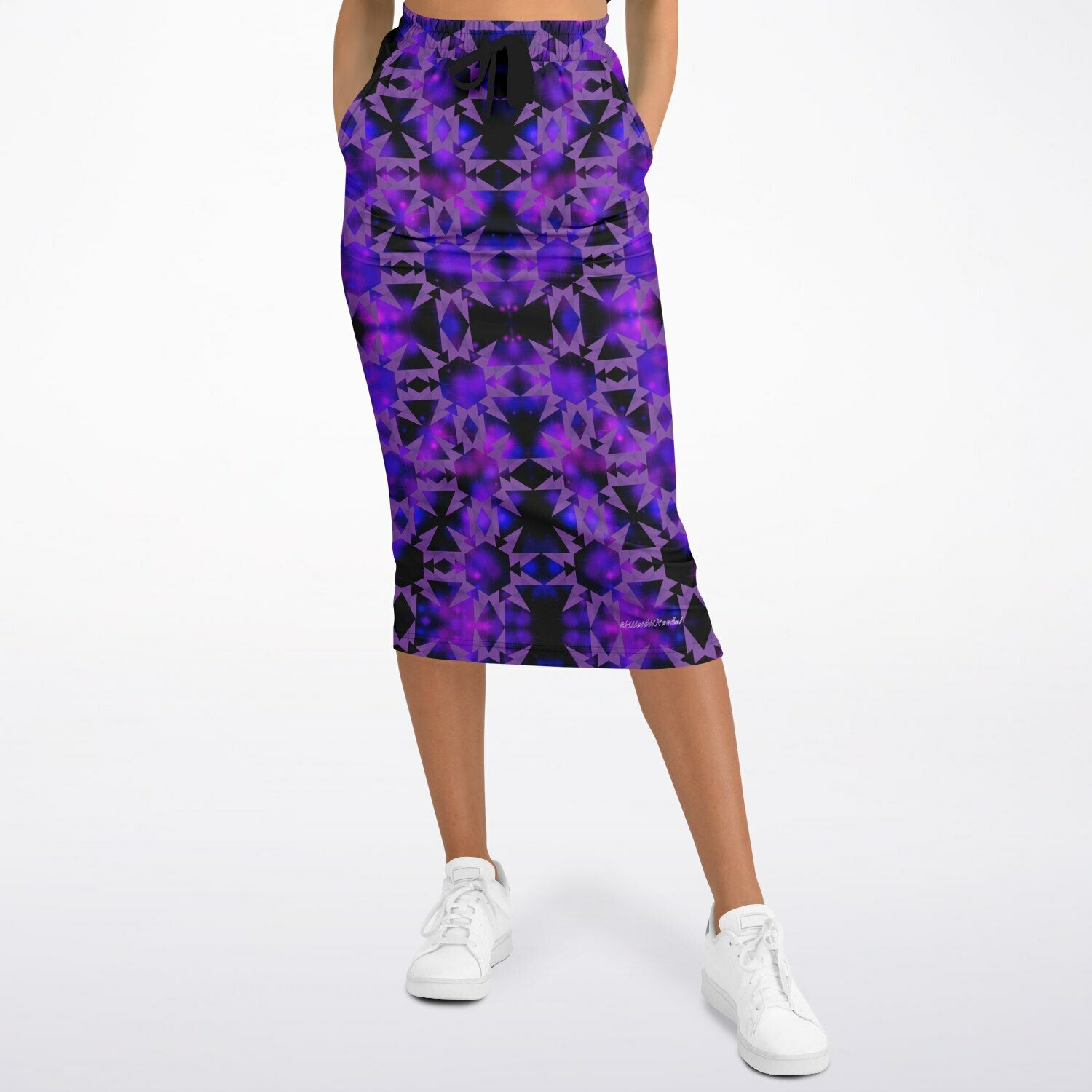 $NiieihiiNookei Athletic Long Pocket Skirt - AOP