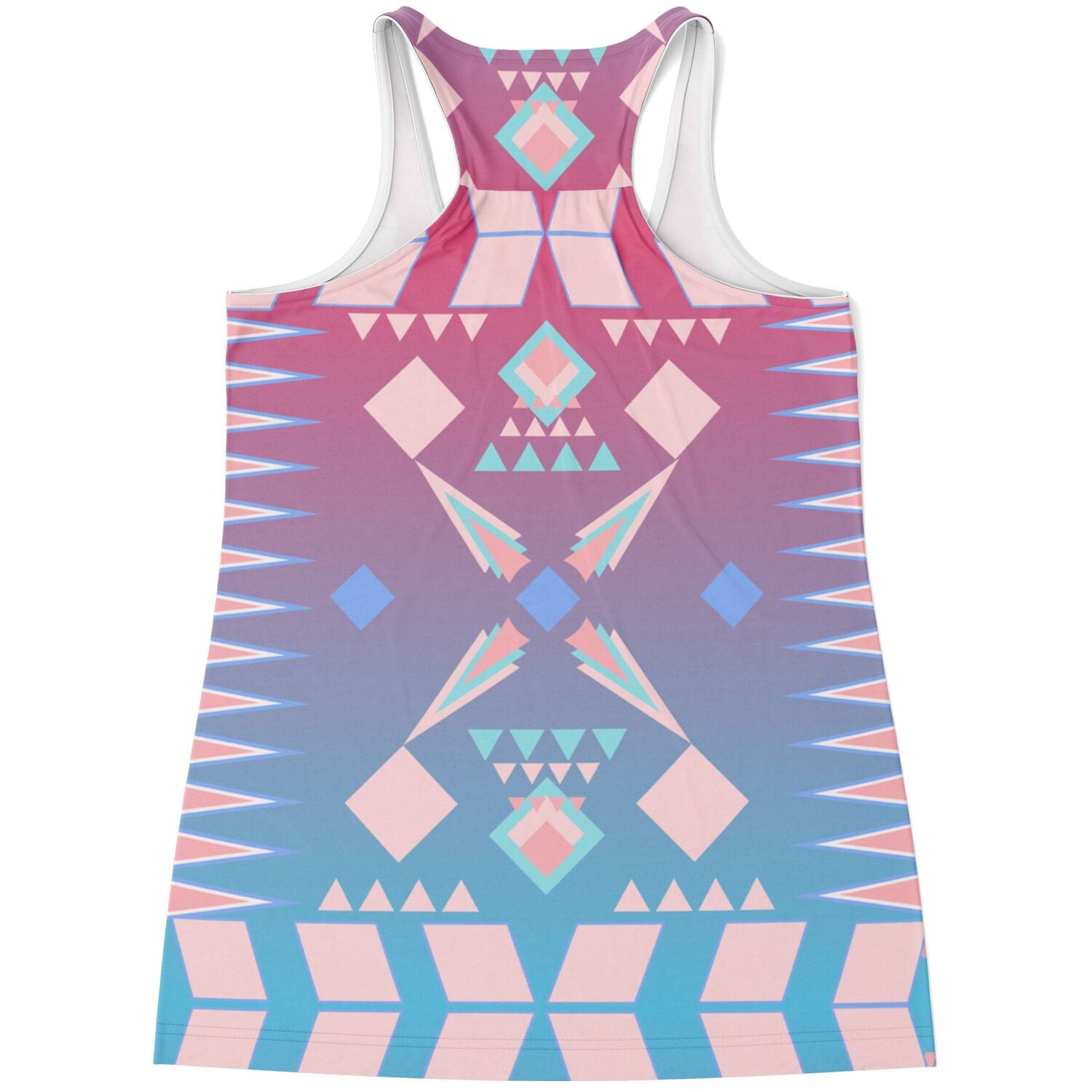 $NiieihiiNookei Flowy Racerback Tank Top - AOP