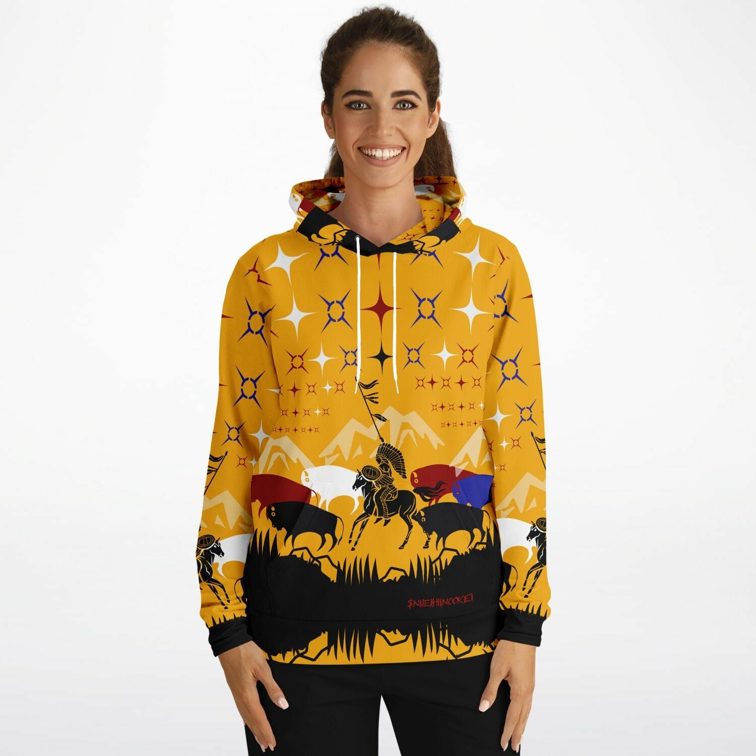 $NiieihiiNookei Athletic Hoodie - AOP
