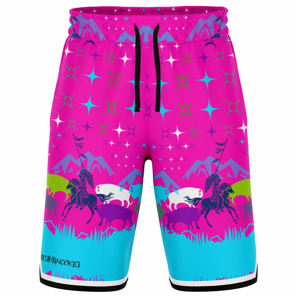 $NiieihiiNookei Basketball Short Rib - AOP