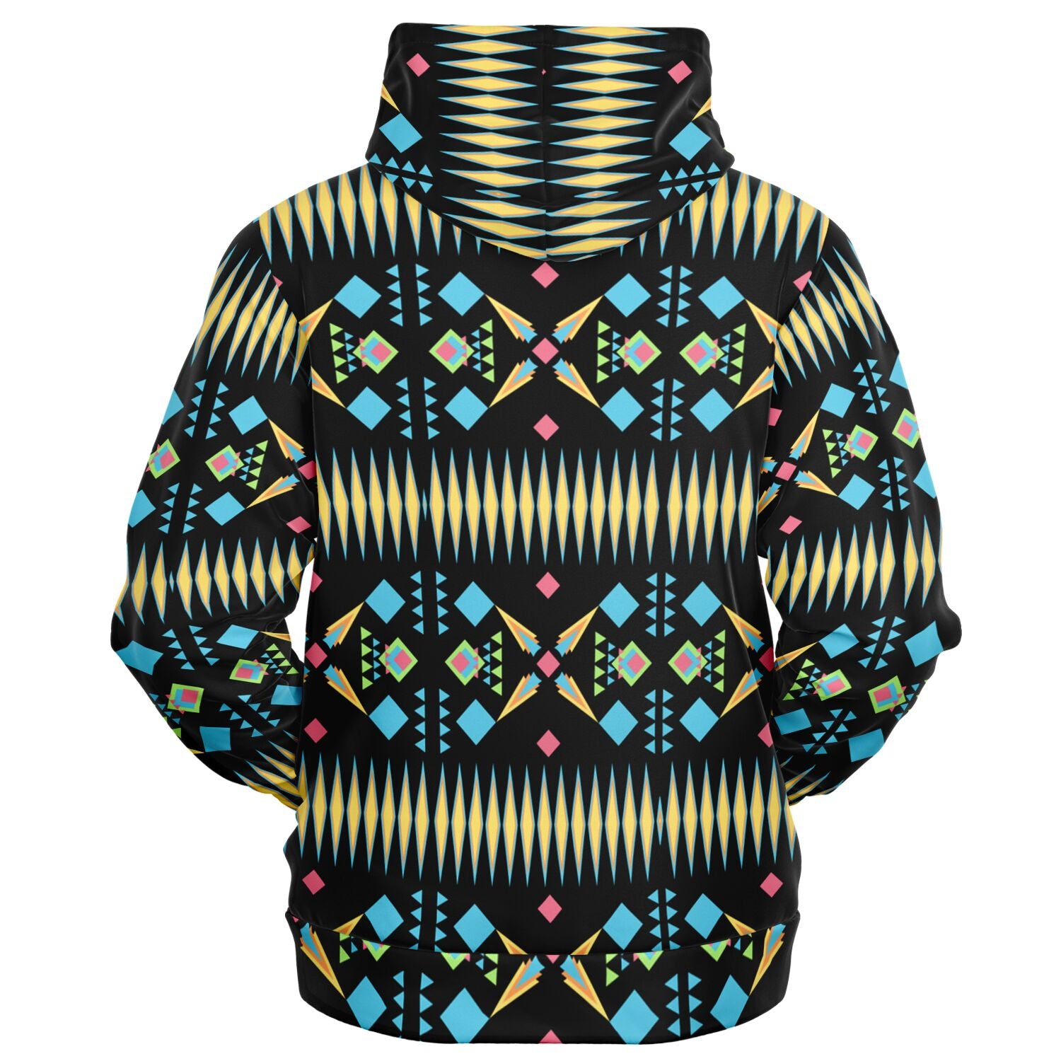 $NiieihiiNookei Athletic Zip-Up Hoodie - AOP