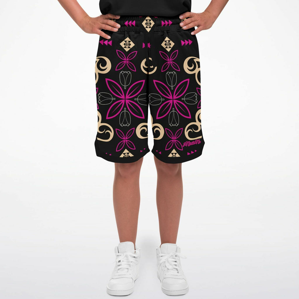 $NiieihiiNookei Basketball Short Rib - AOP
