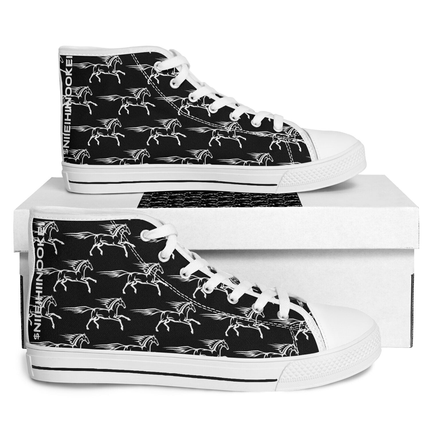 $NiieihiiNookei Urban Peak High Top Shoes - AOP